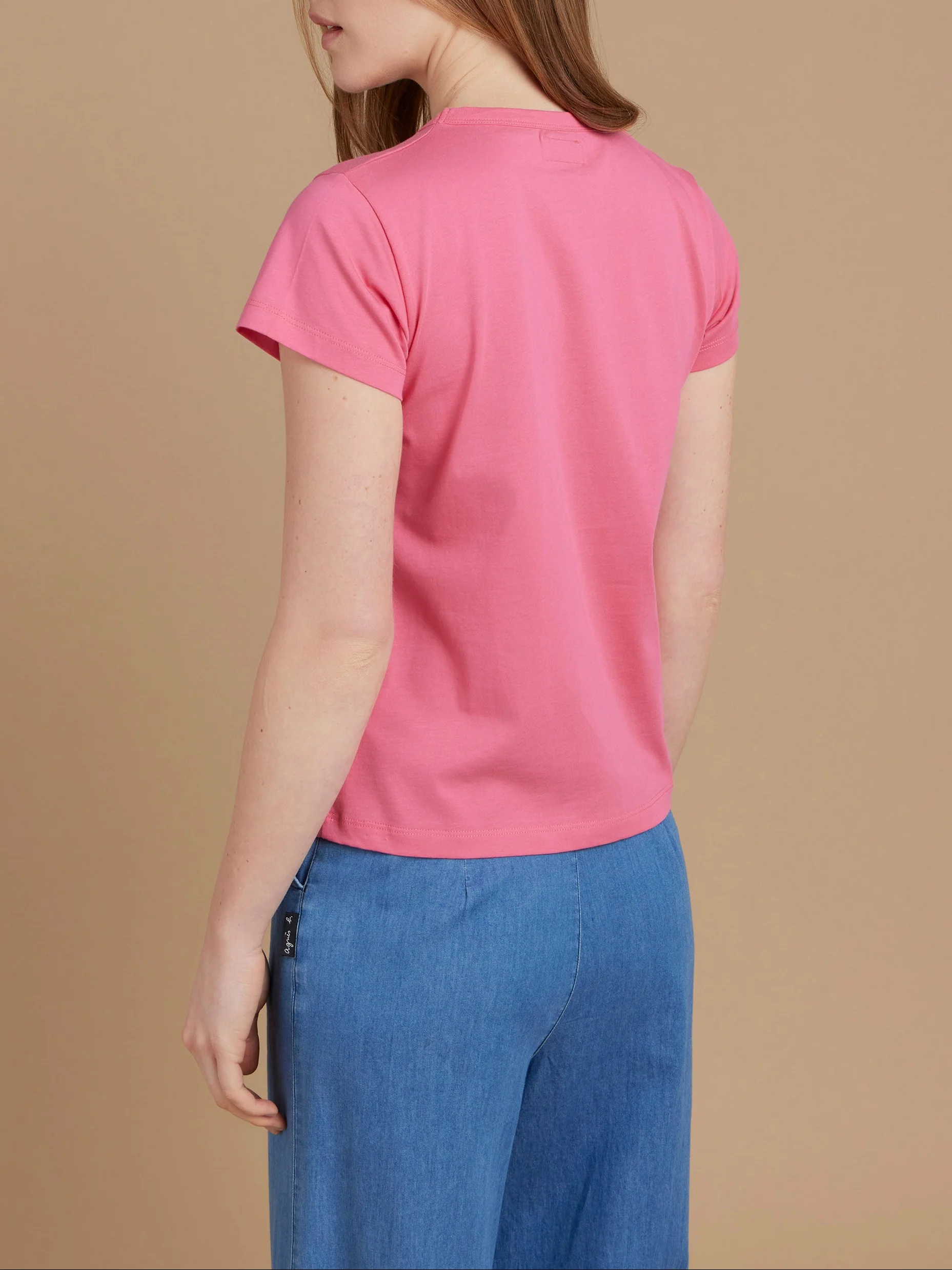 T-Shirt Brando Coeur Sarajevo Rose Vegas - Femme - Image 3