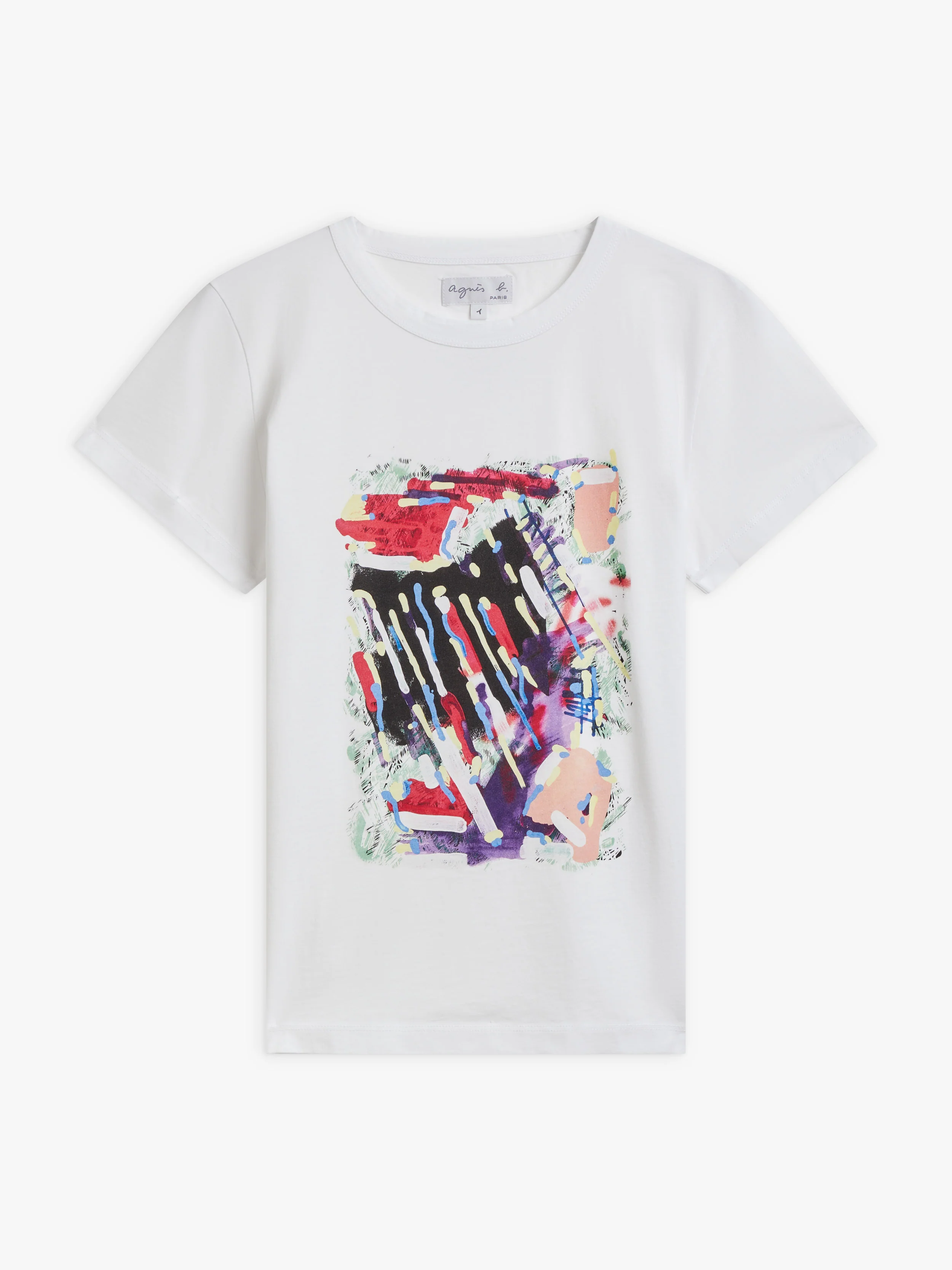 T-Shirt Brando En Coton Artiste Bishop Blanc - Femme - Image 2