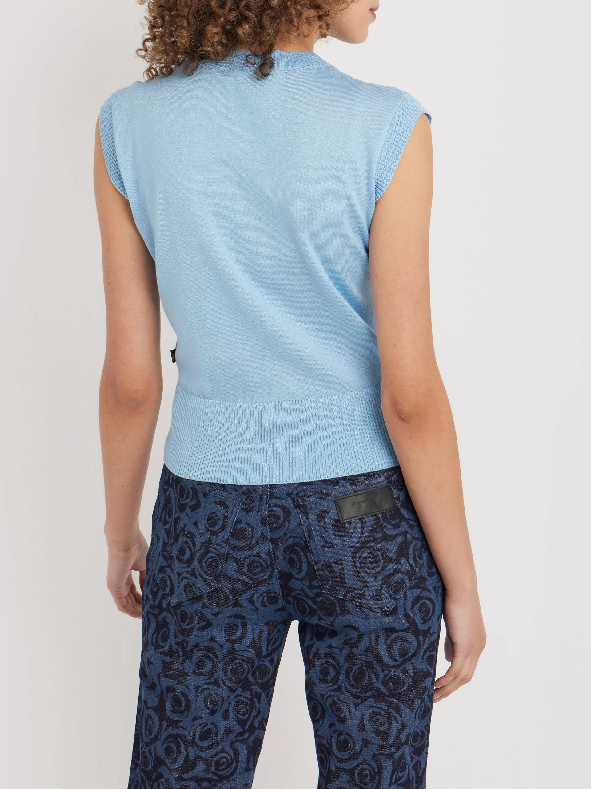 Pull Lover En Coton Bleu - Femme - Image 4