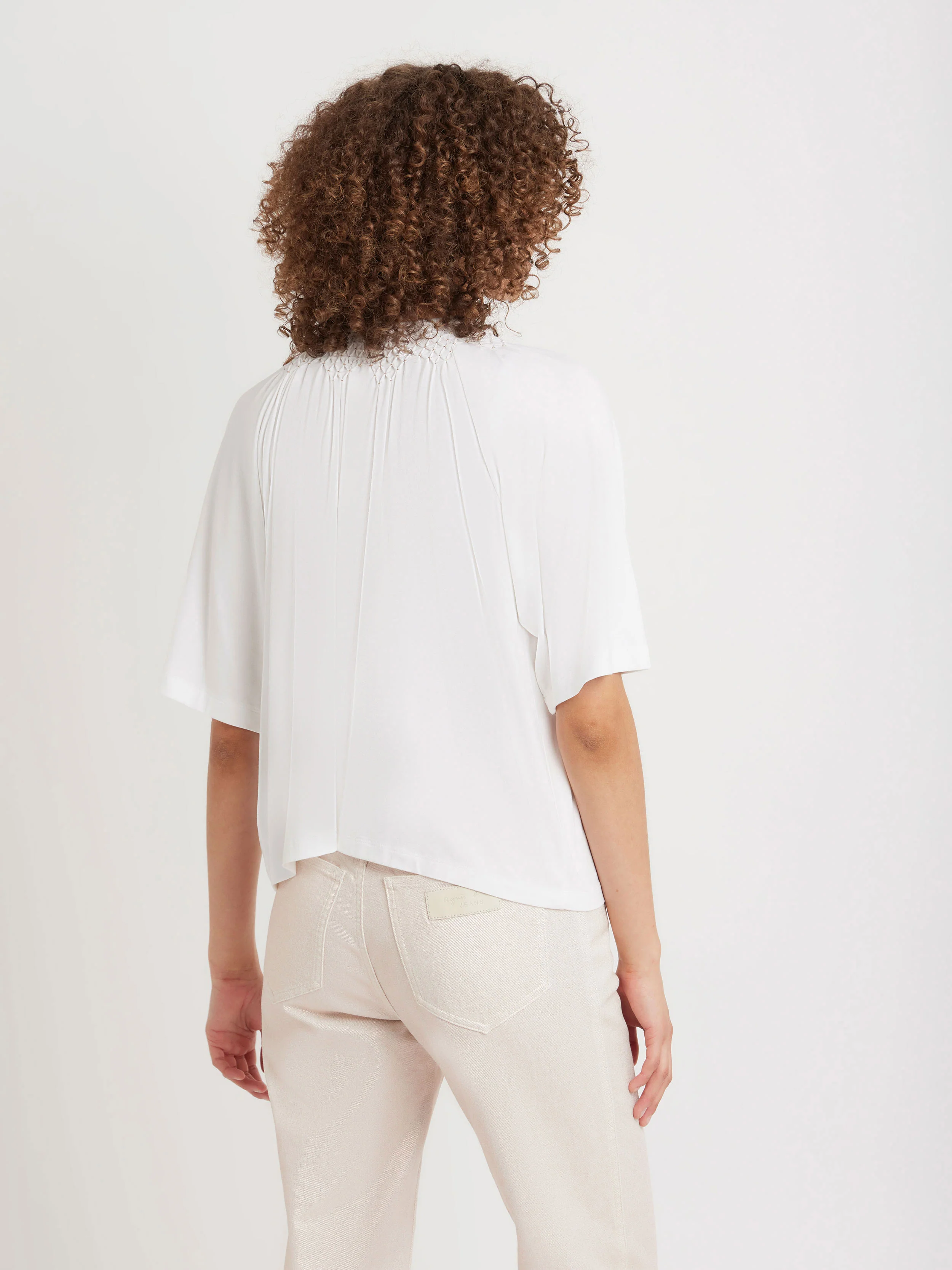 T-Shirt Venus En Viscose Blanc - Femme - Image 4