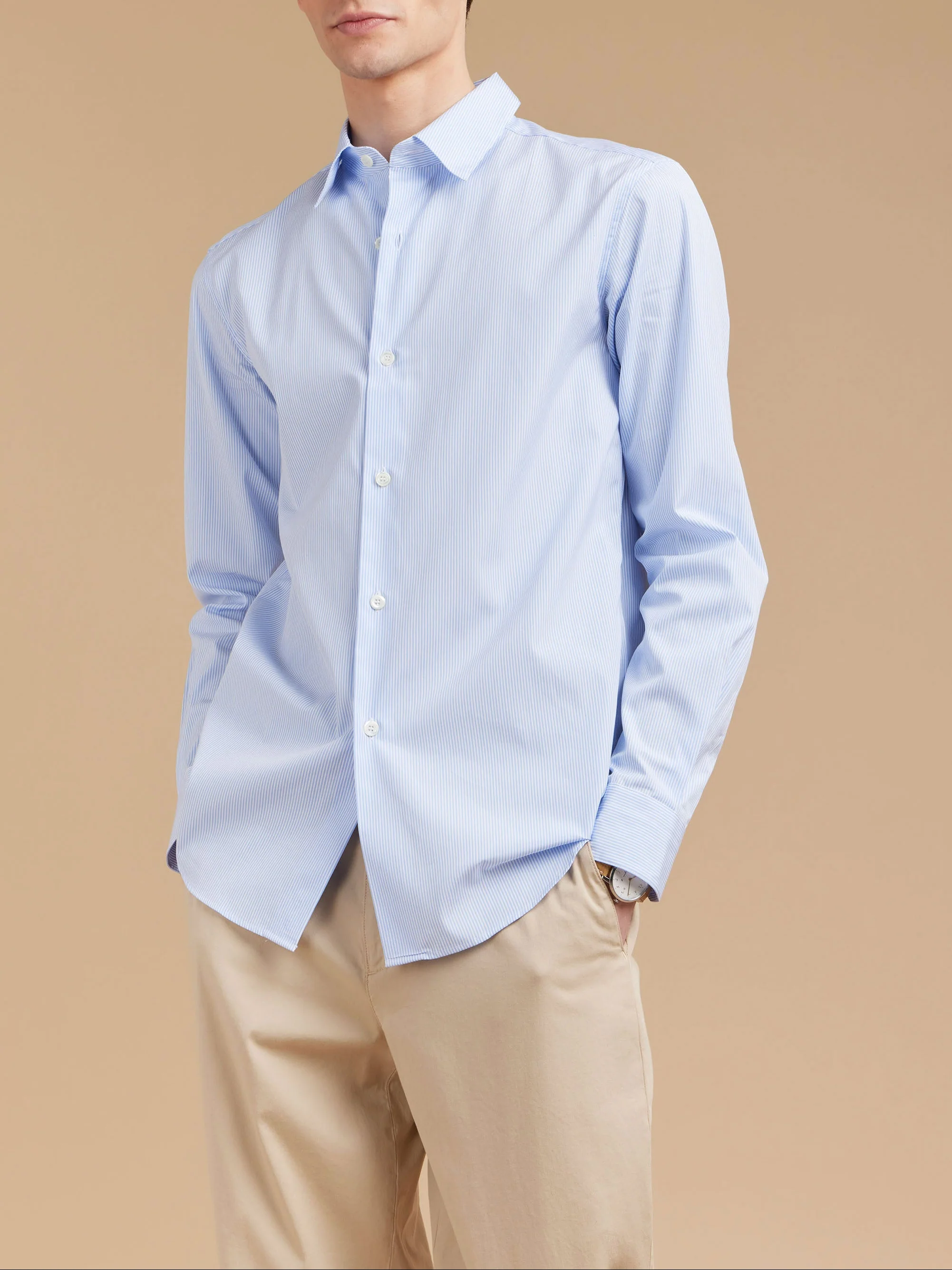 Chemise Thomas Bleu Illusion - Homme