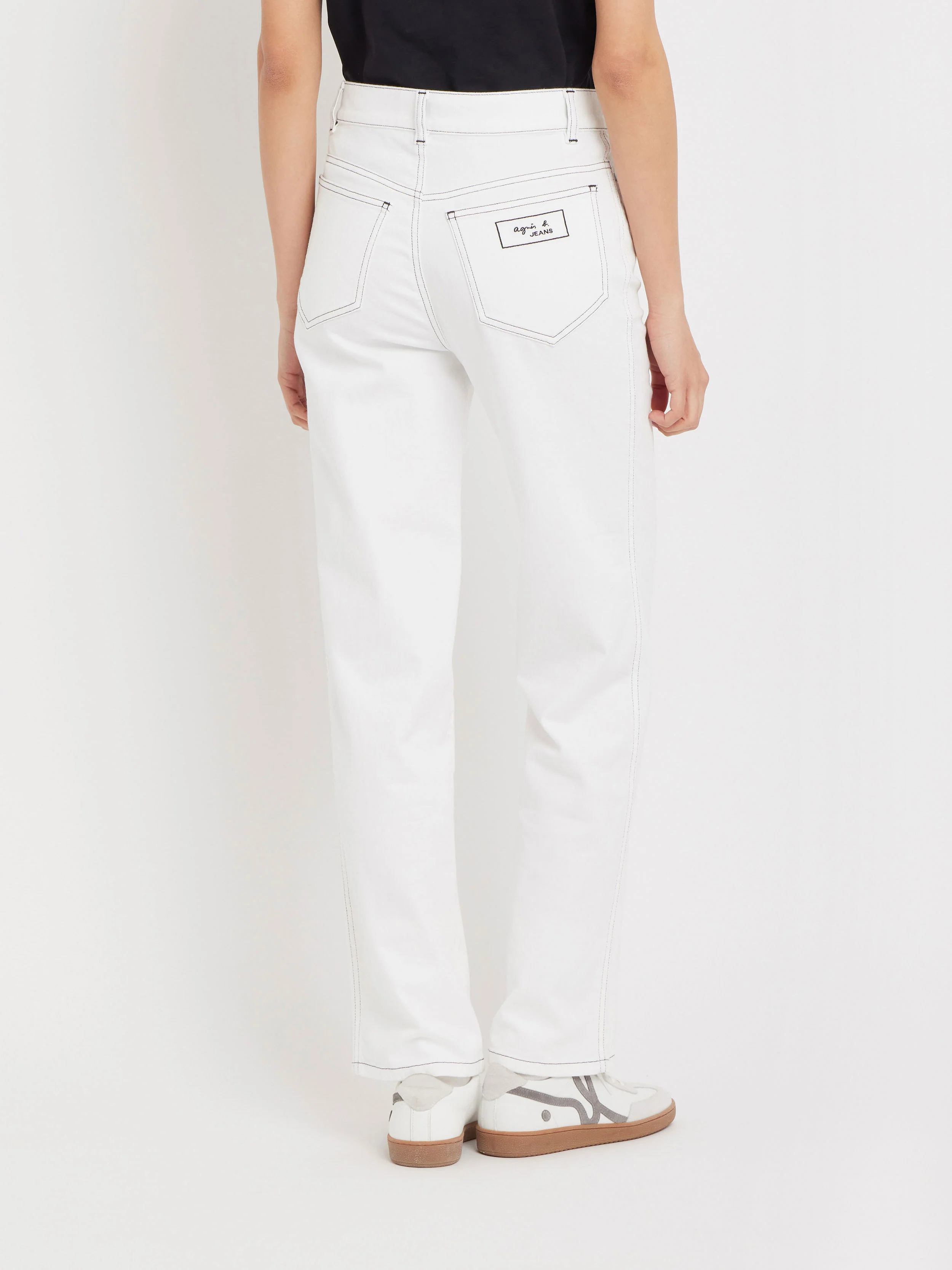 Jean Regular #2 Blanc - Femme - Image 5