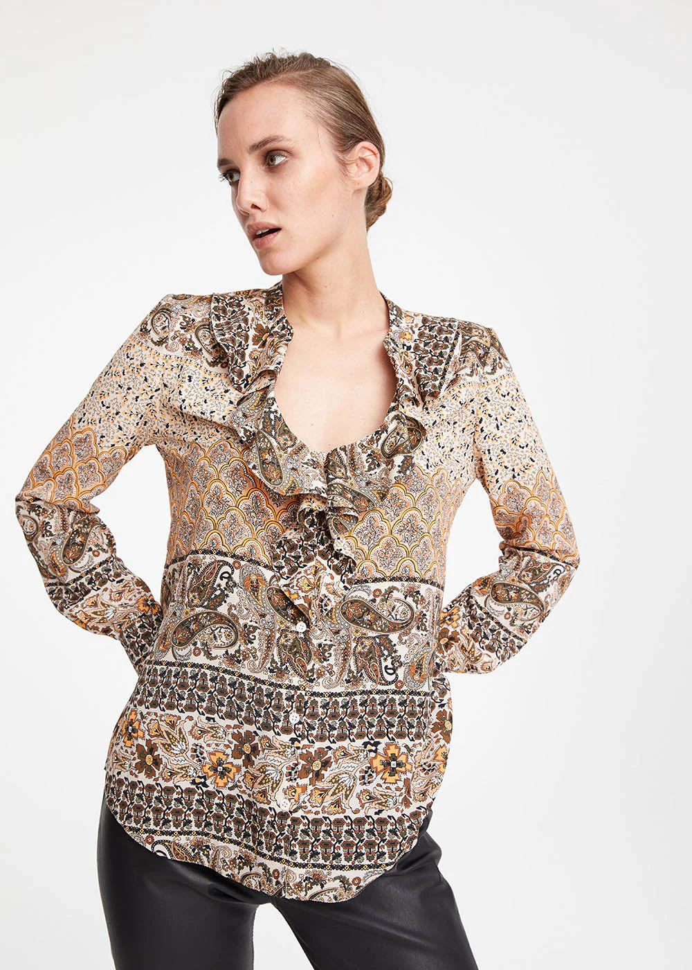 Chemise À Volants