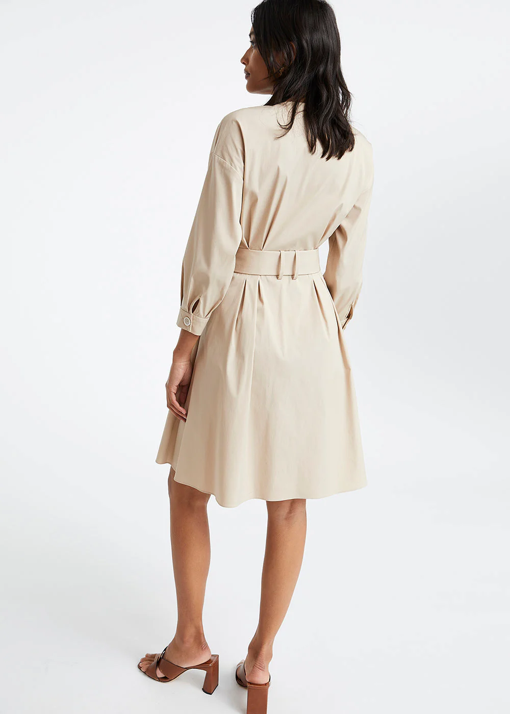 Robe Coton Decollete V - Image 4
