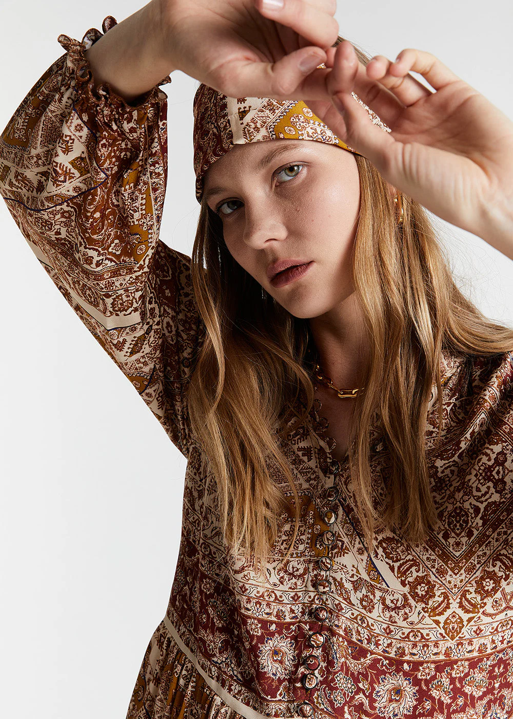 Robe Ml Imprim? Viscose - Image 3