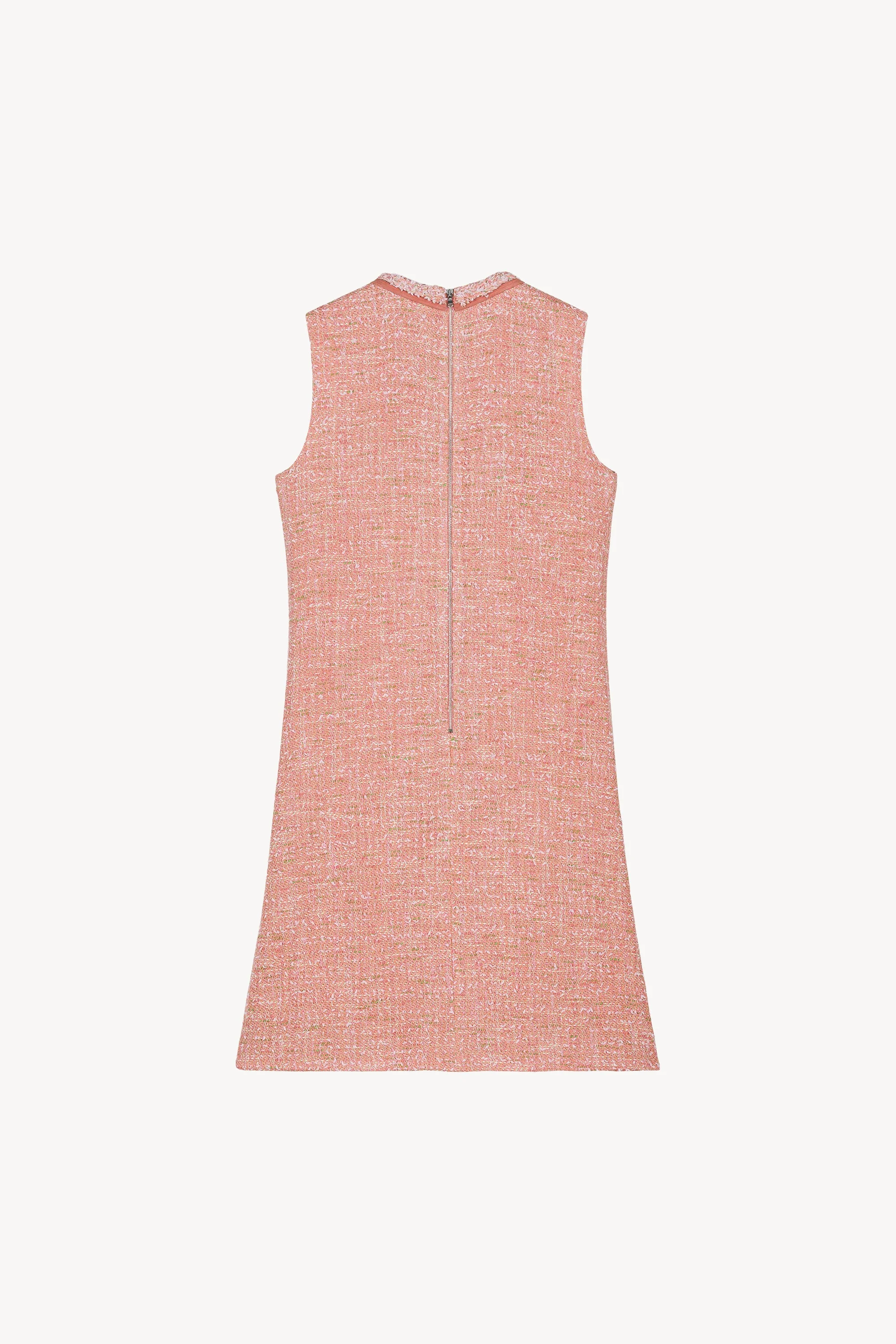 Robe En Tweed Sans Manche - Image 2