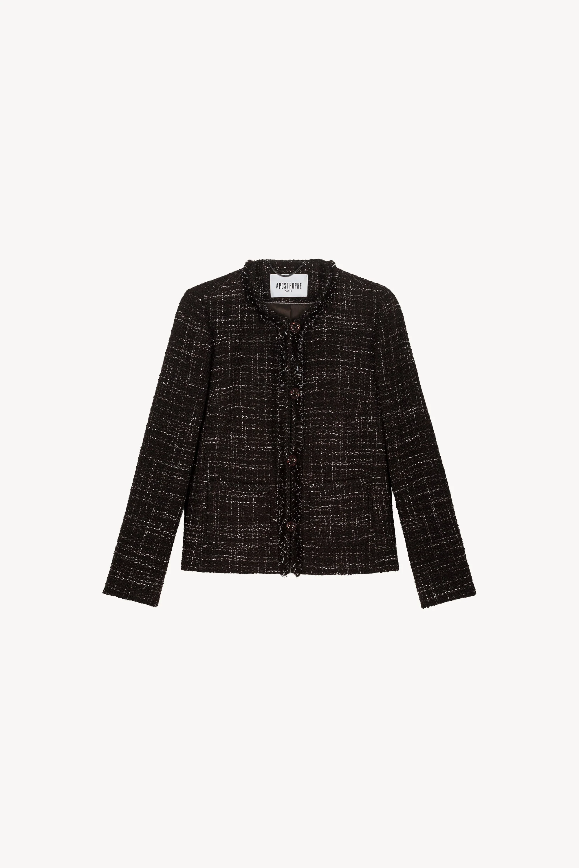 Veste Courte Col Rond - Image 6