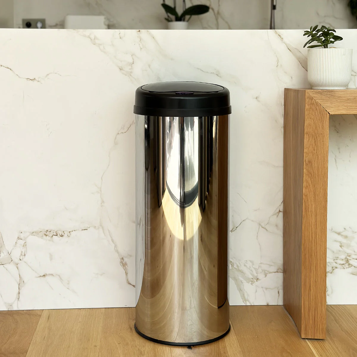 Poubelle Automatique Artic 50L - Inox - Image 4