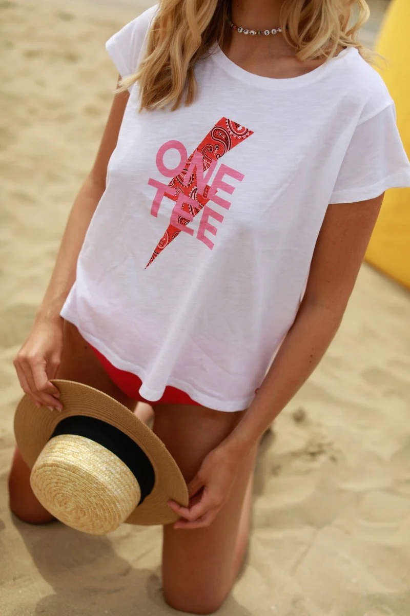T-Shirt Ava Red Pink - Image 6