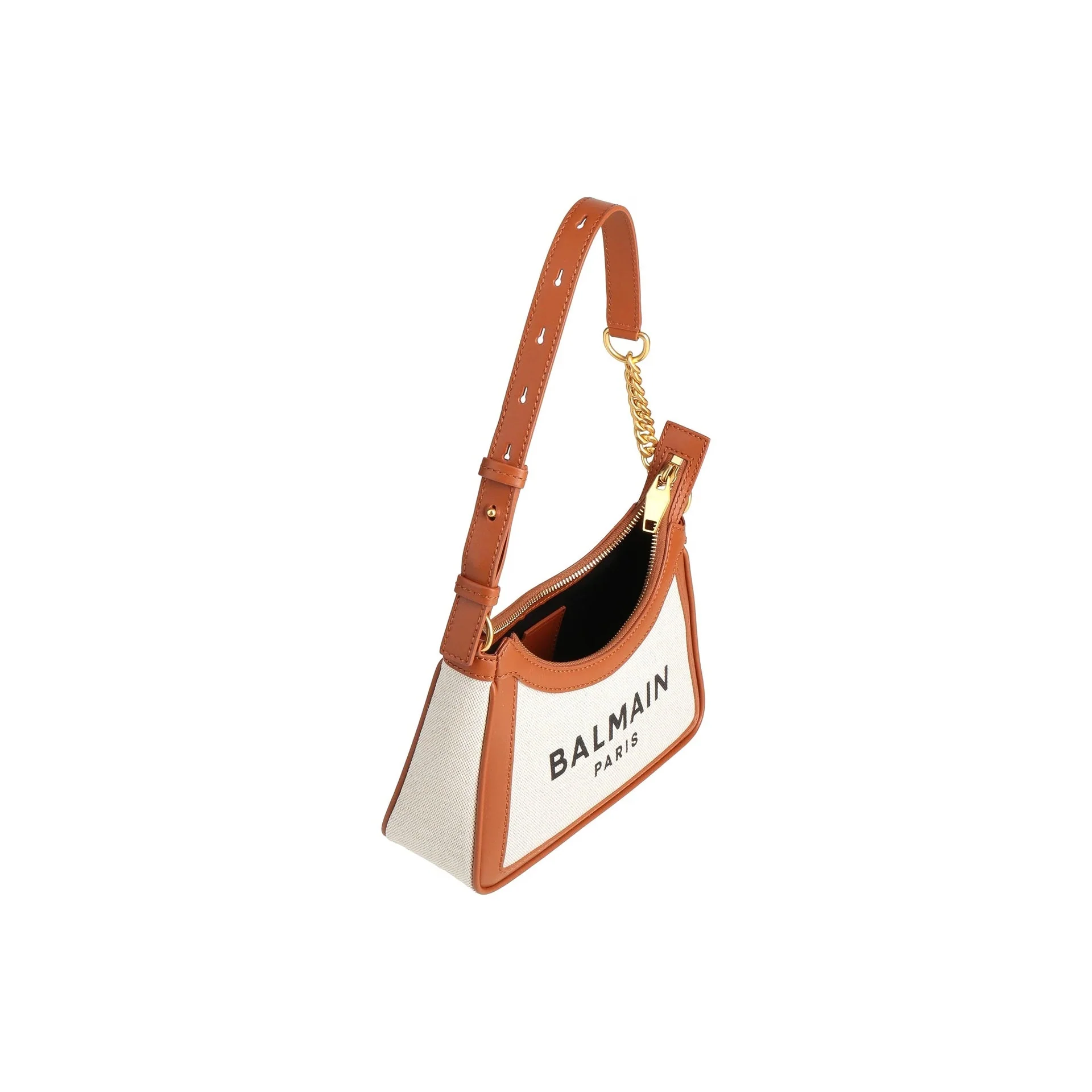 Sac À Bandoulière Balmain B-Army Logo-Print - Brown - Femme - Image 2