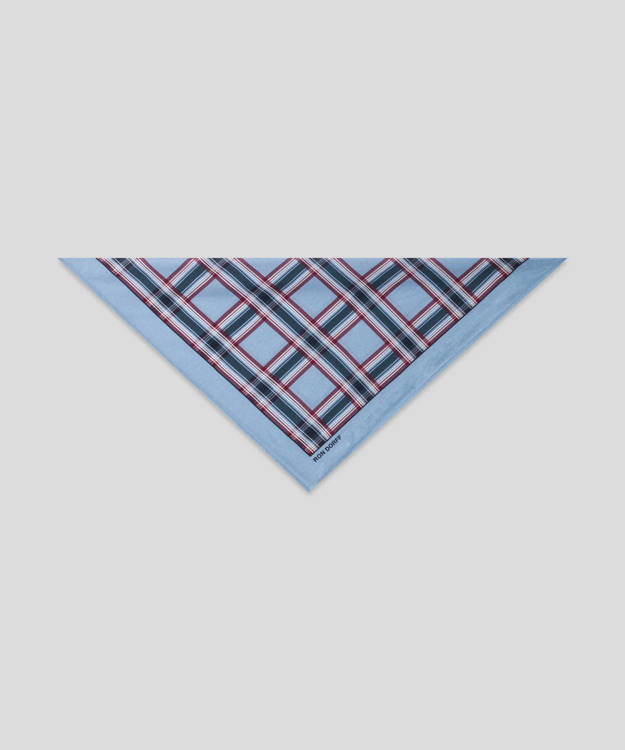 Bandana Bandana W. Checkers - Faded Denim