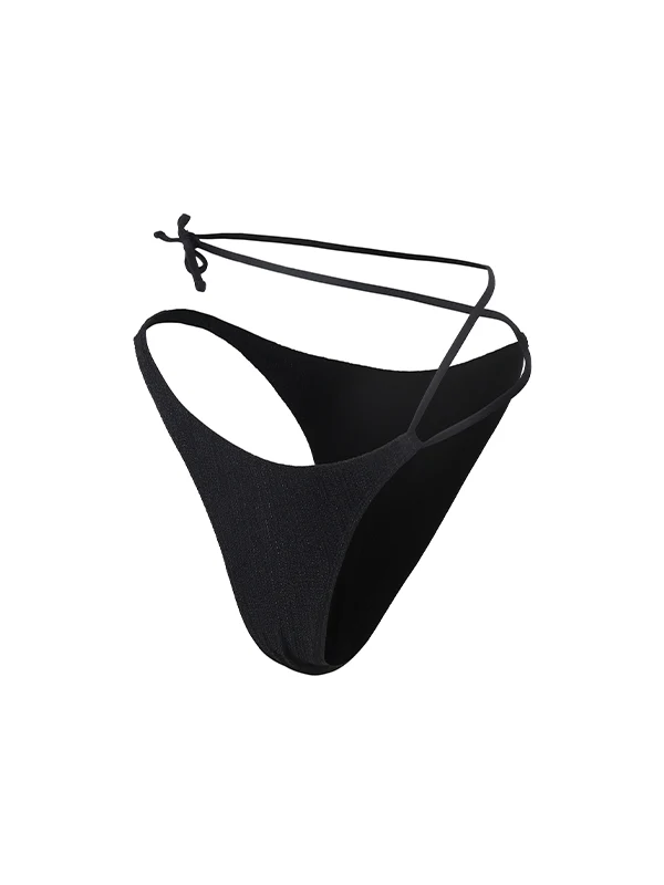 Bas De Maillot Bari - Noir Jacquard - Image 4