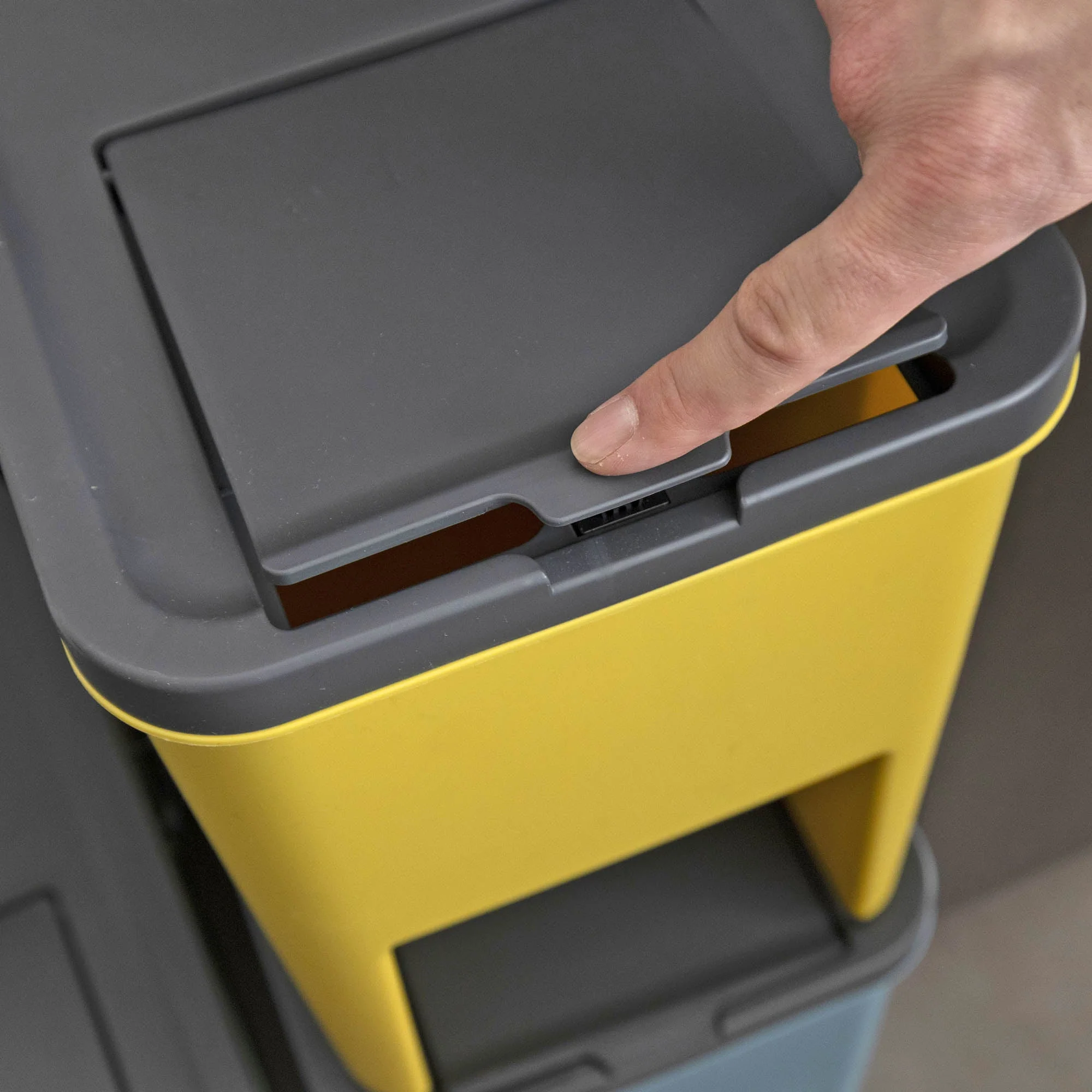 Lot 3 Poubelles Bergen - Multicolore - Image 6