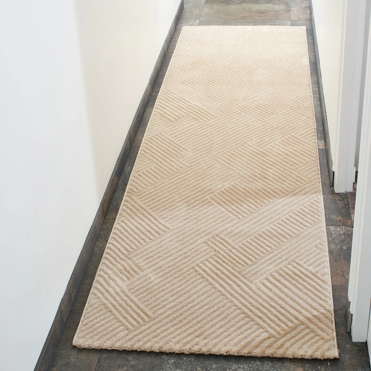 Tapis Bianca 160 - Motif Graphique - Beige - Intérieur - Image 10