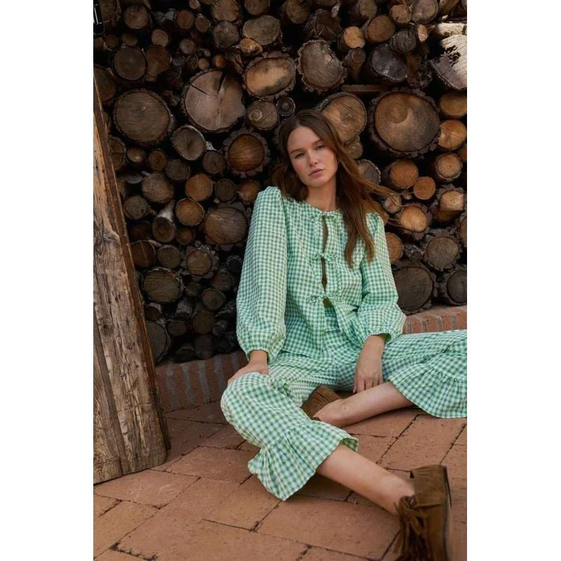 Chemise Amara - Vert - Image 8