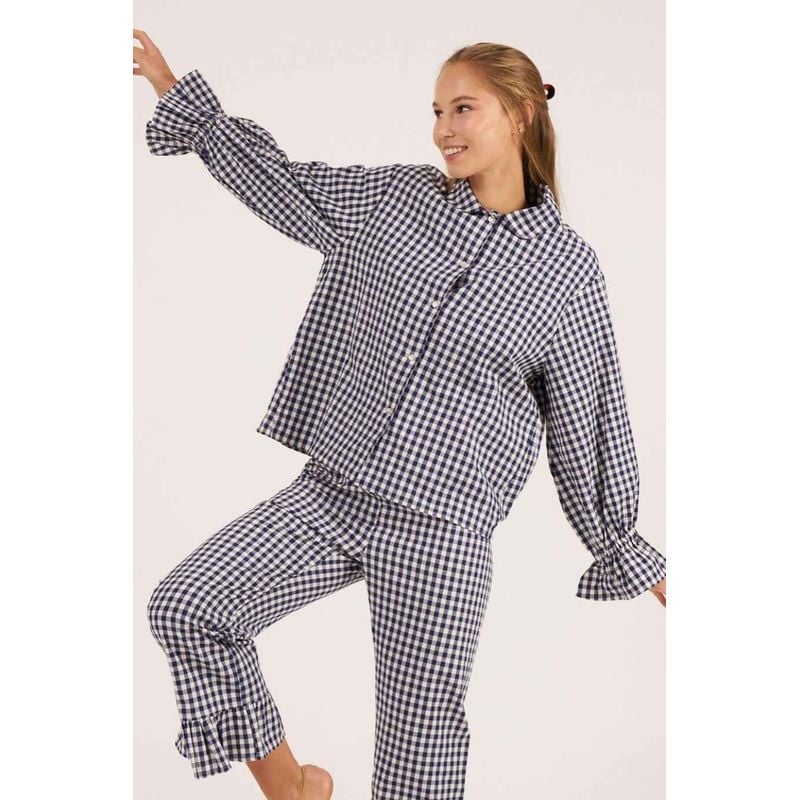 Pantalon Long Bibury - Bleu - Image 4