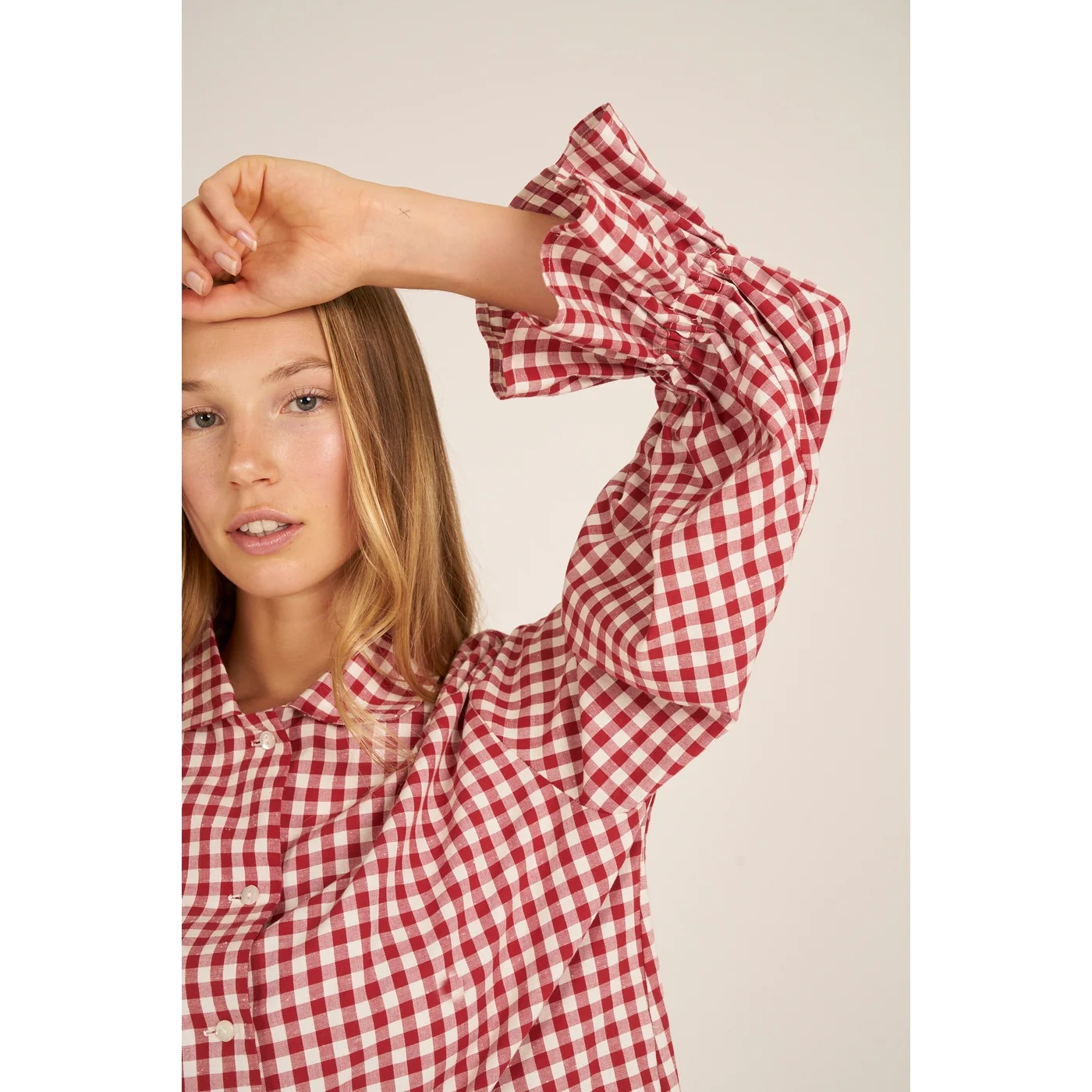 Chemise Cherish - Rouge - Image 3