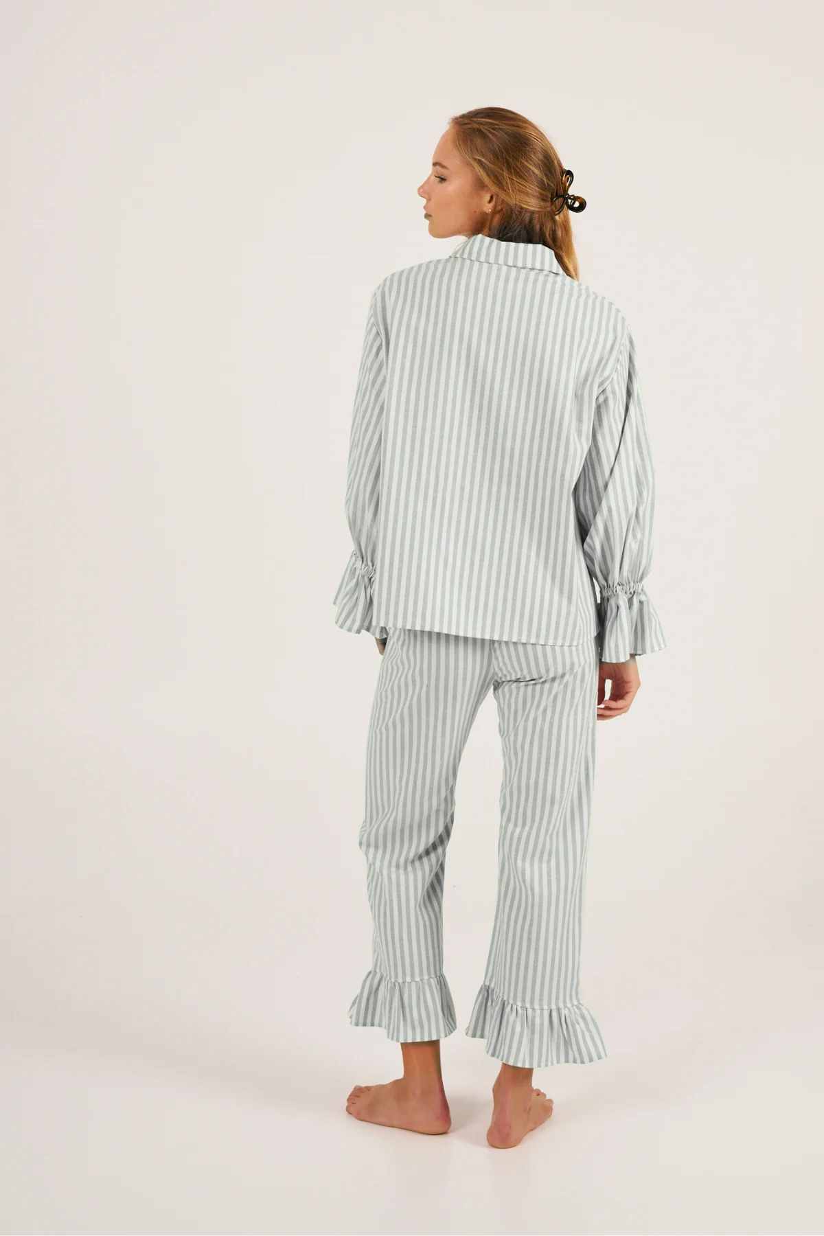 Chemise Élise Verde - Vert Et Blanc - Image 4