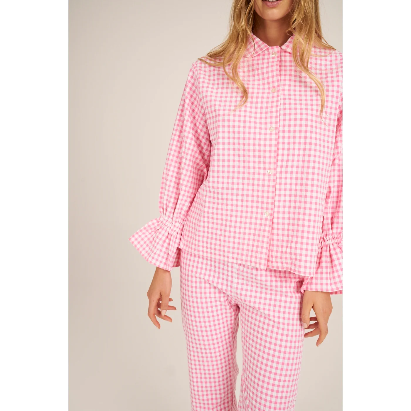 Chemise Long Siesta - Rose - Image 3
