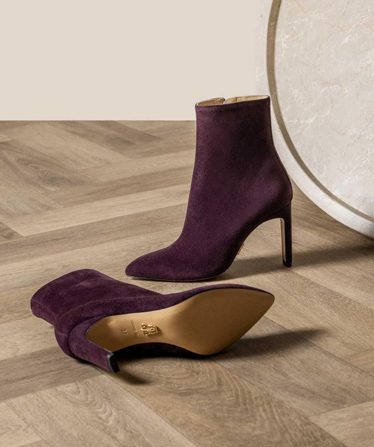 Bottines Daisya - Bordeaux