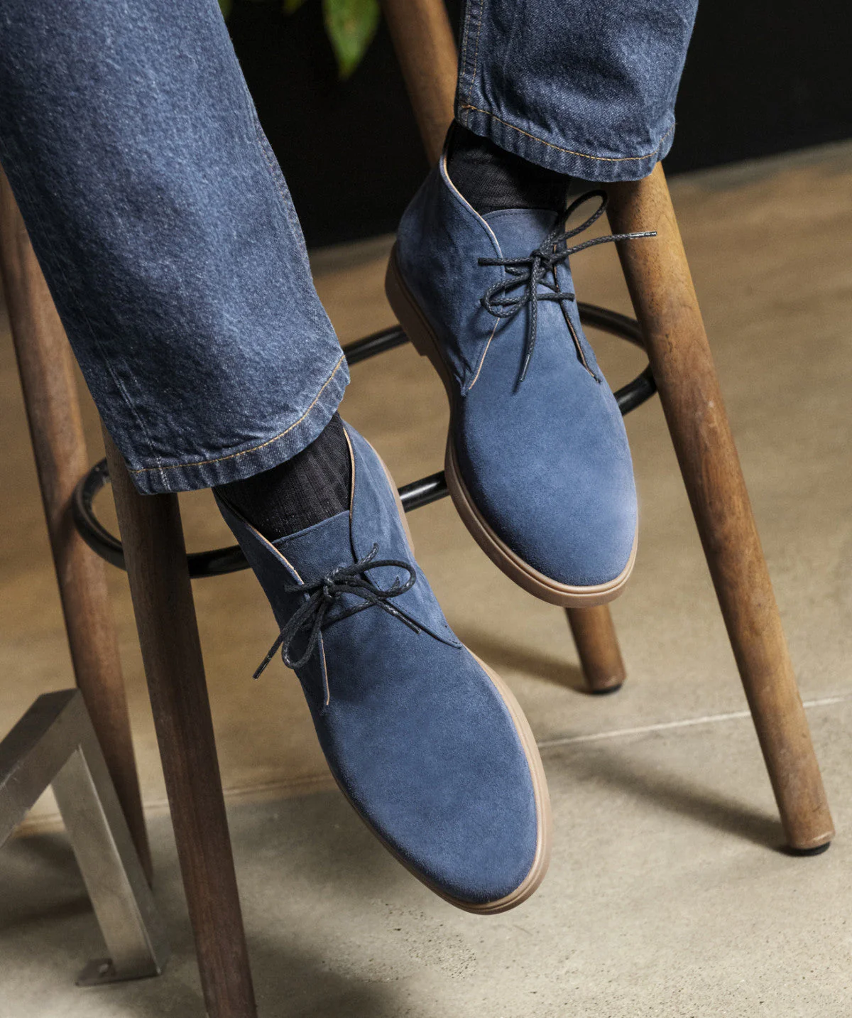 Bottines Sahara - Bleu - Image 3