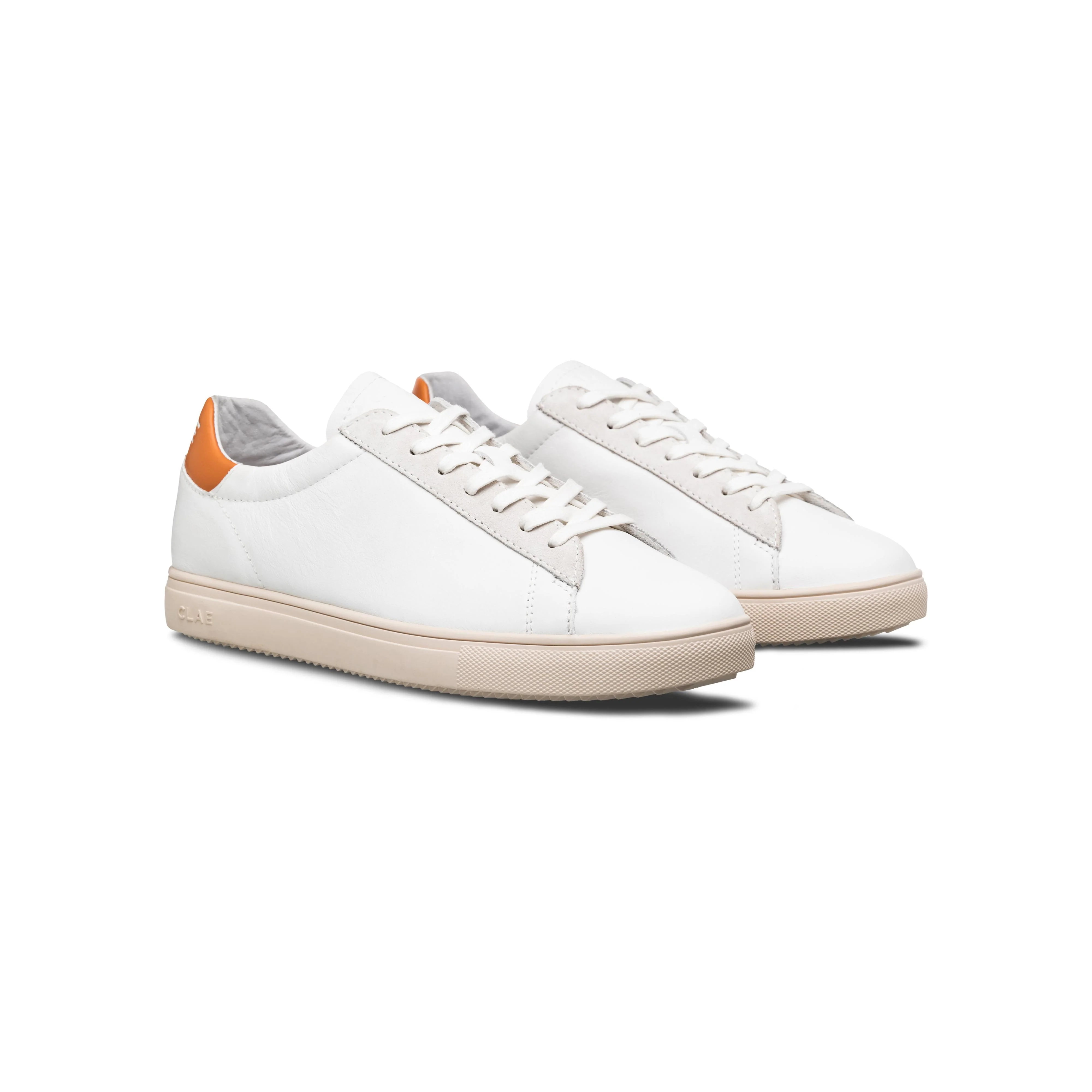 Basket Bradley California - White Leather Tangerine - Image 6