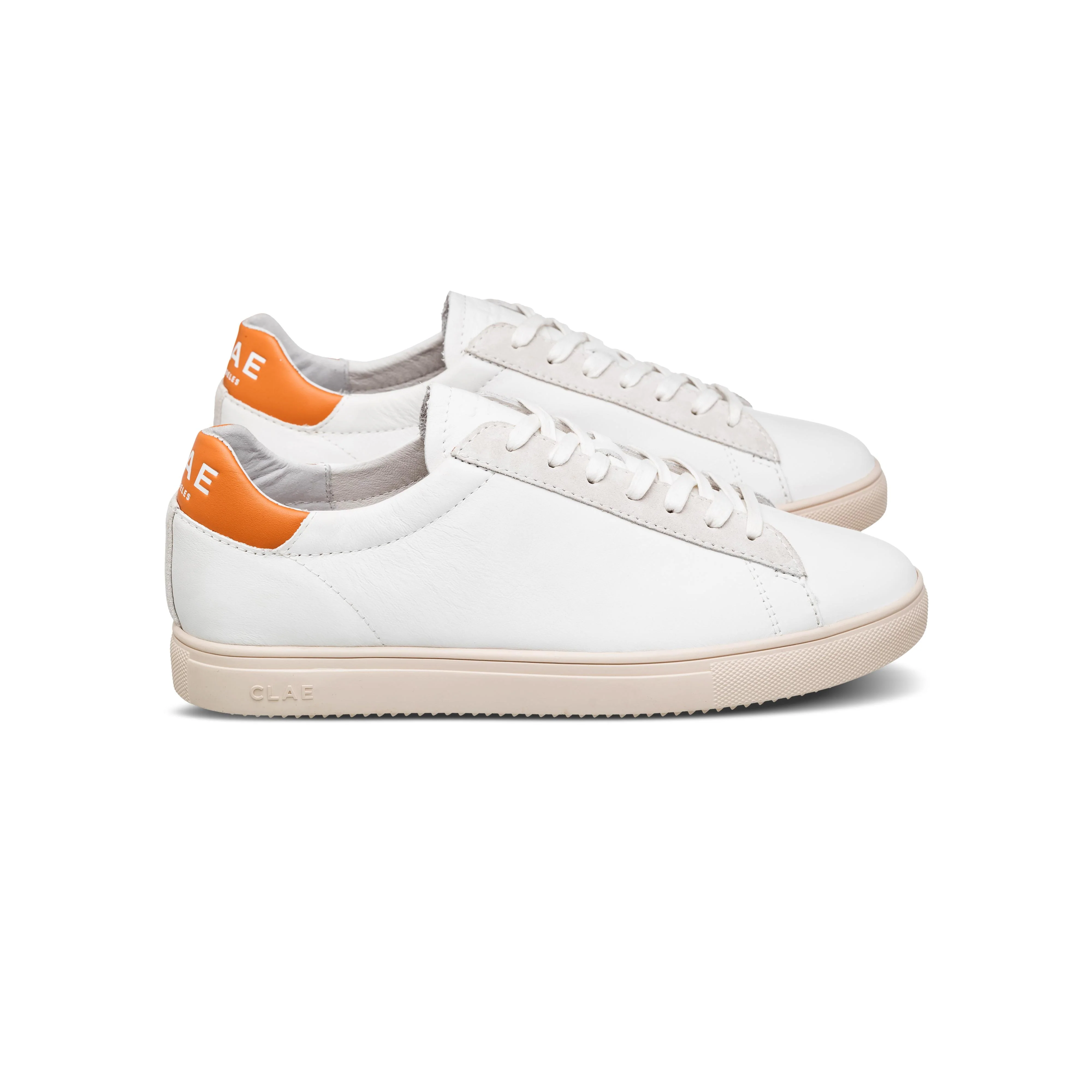 Basket Bradley California - White Leather Tangerine - Image 7