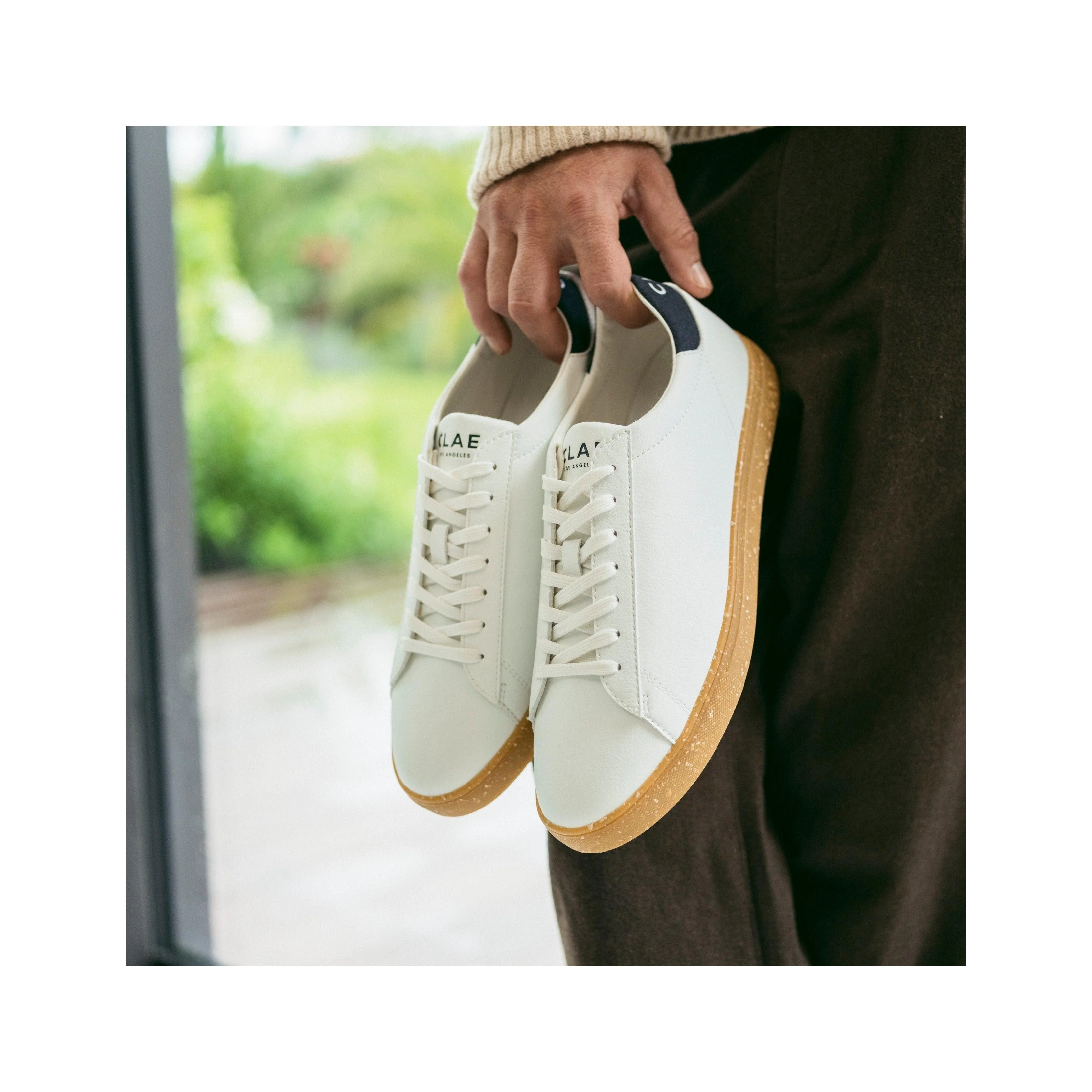 Basket Bradley Vegan - White Navy Vegan Light Gum - Image 3