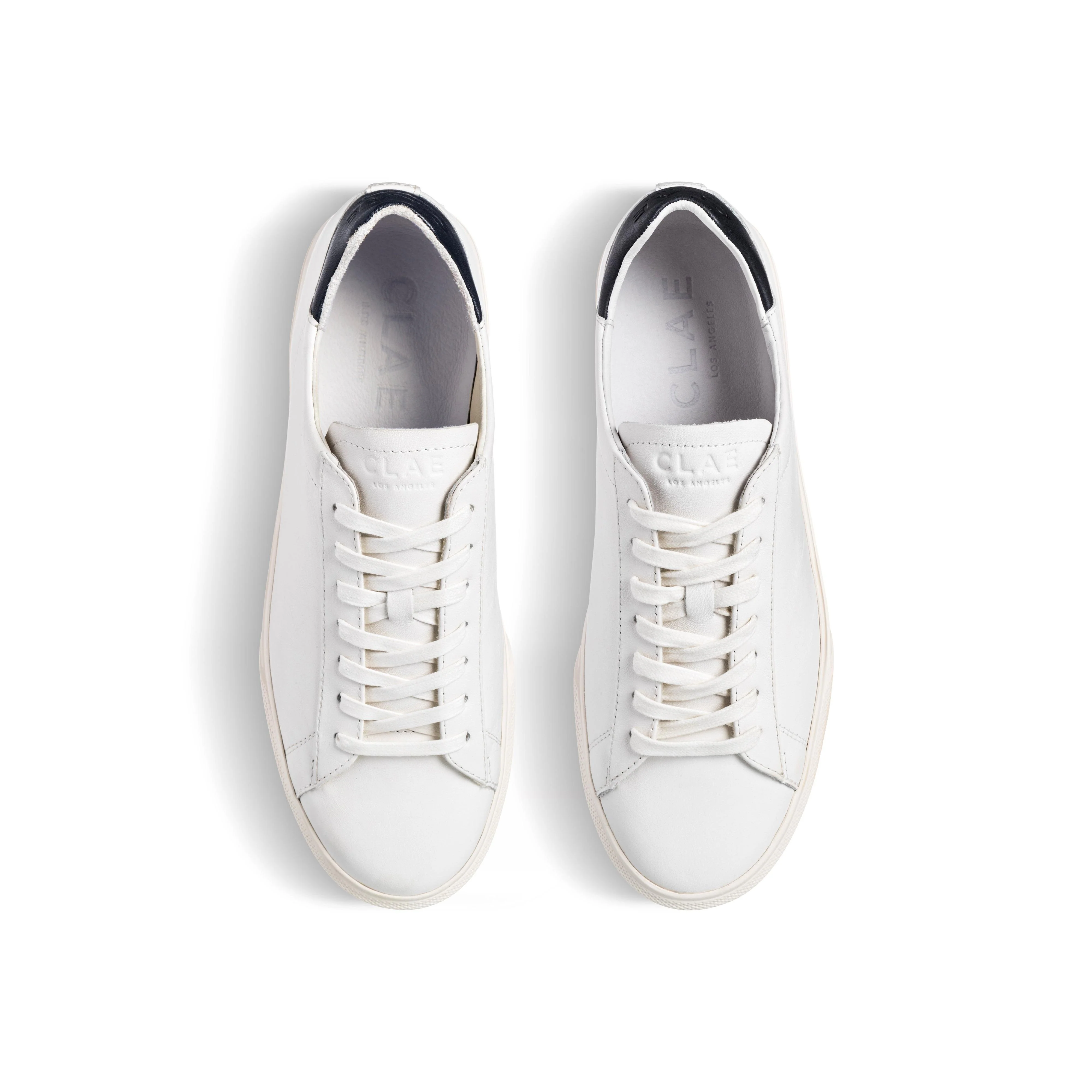 Basket Bradley Venice - White Leather Navy - Image 4