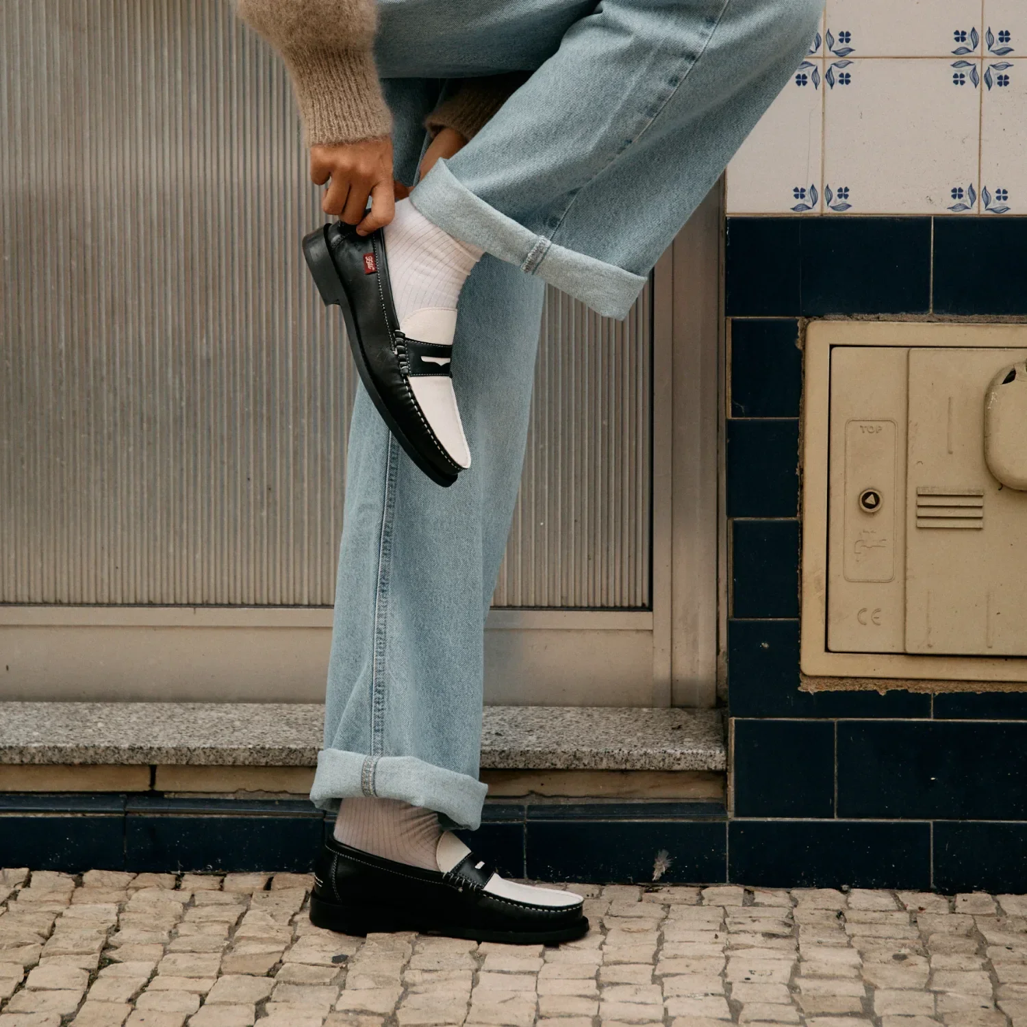 Chaussures Braga Noir - Blanc - Mixte