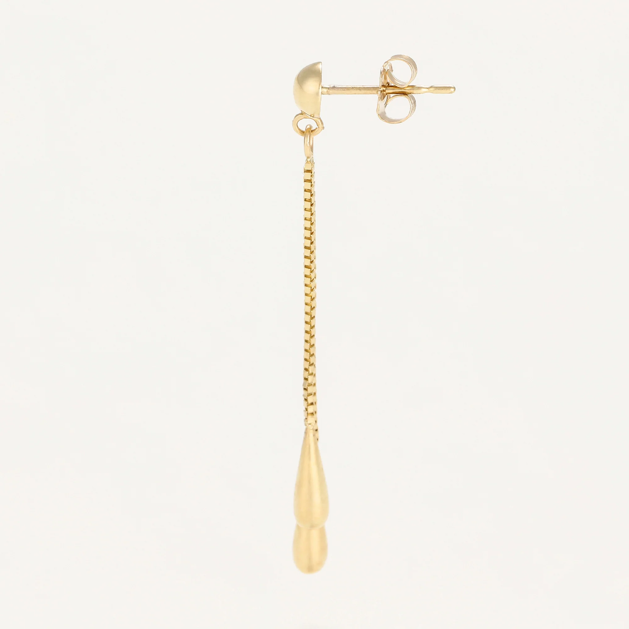 Boucles D'Oreilles "Pluie Dorée" Or Jaune 375/1000