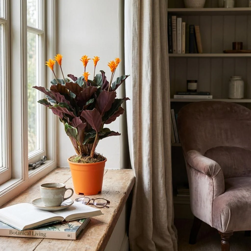 Plante D'Intérieur - Calathea Crocata - Image 5