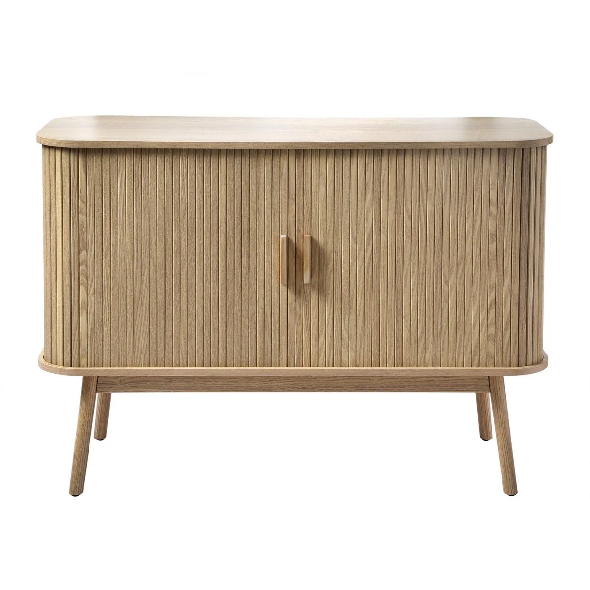 Ernest - Buffet Vintage Décor Bois 2 Portes Coulissantes - Bois  Clair - Image 5