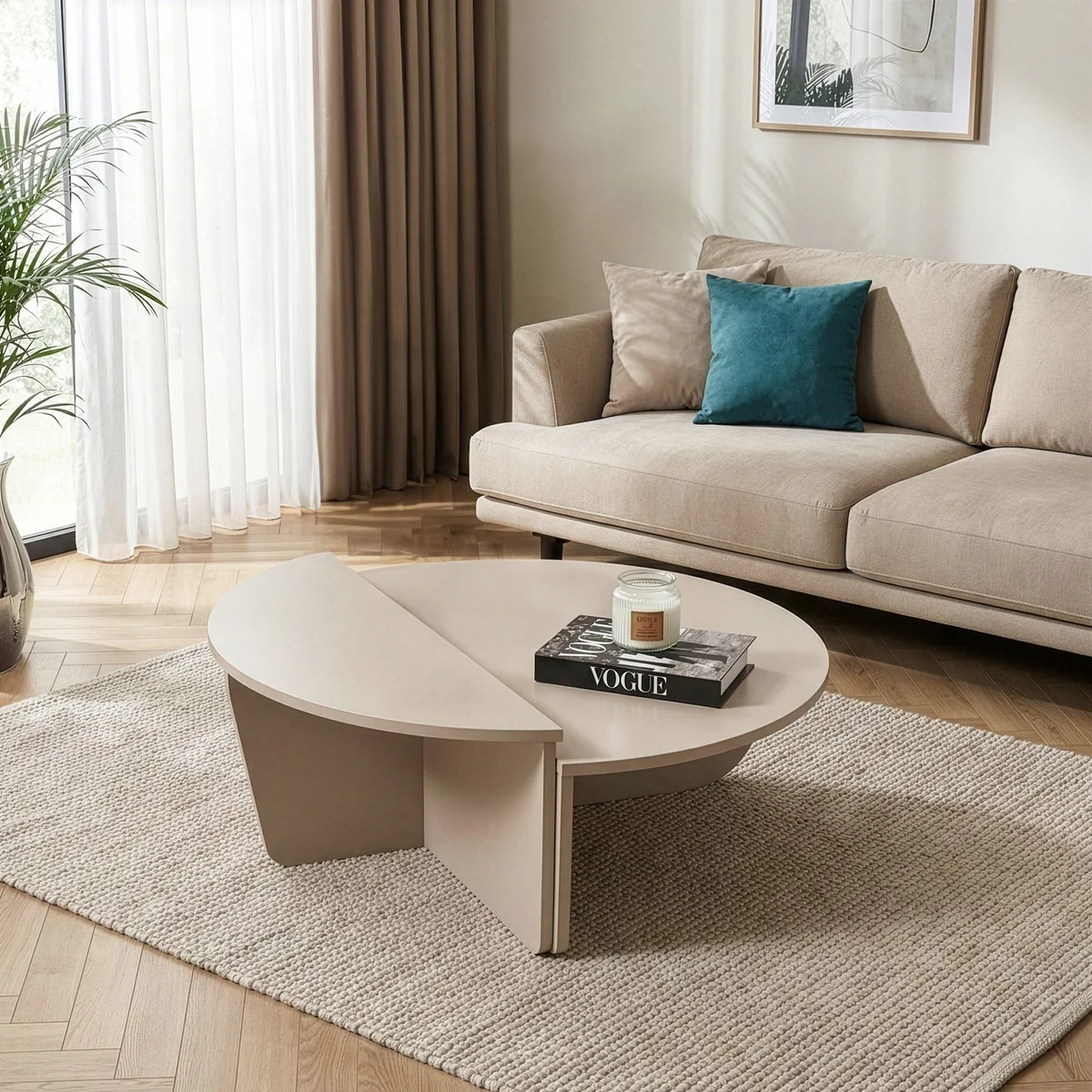 Orion - Lot De 2 Tables Basses - Cashmere - Image 2