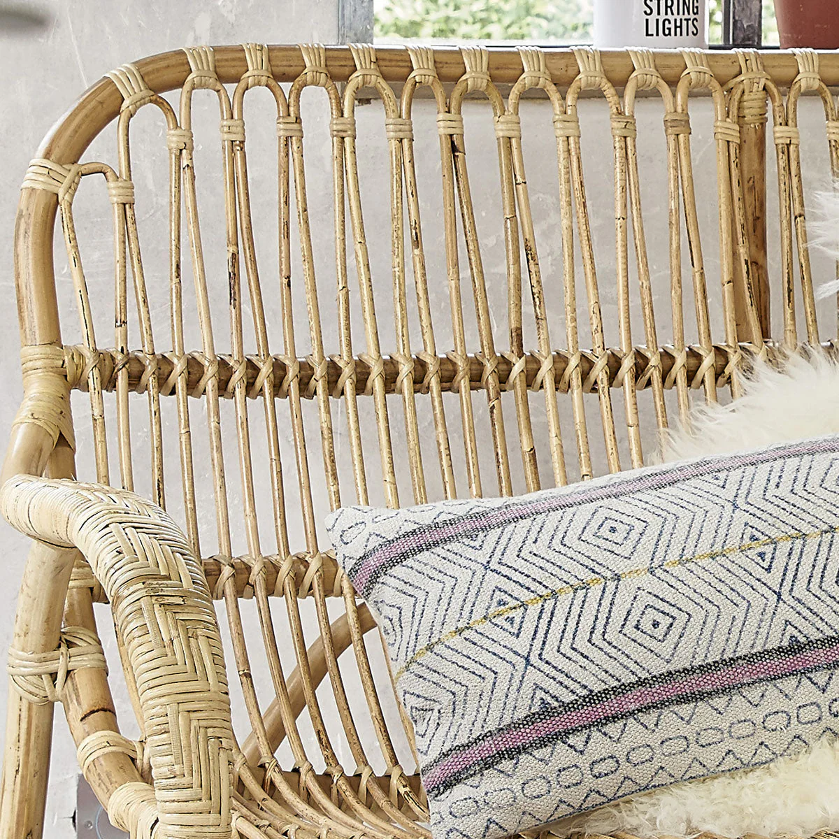 Banc Paola - Rotin - Naturel - Image 5