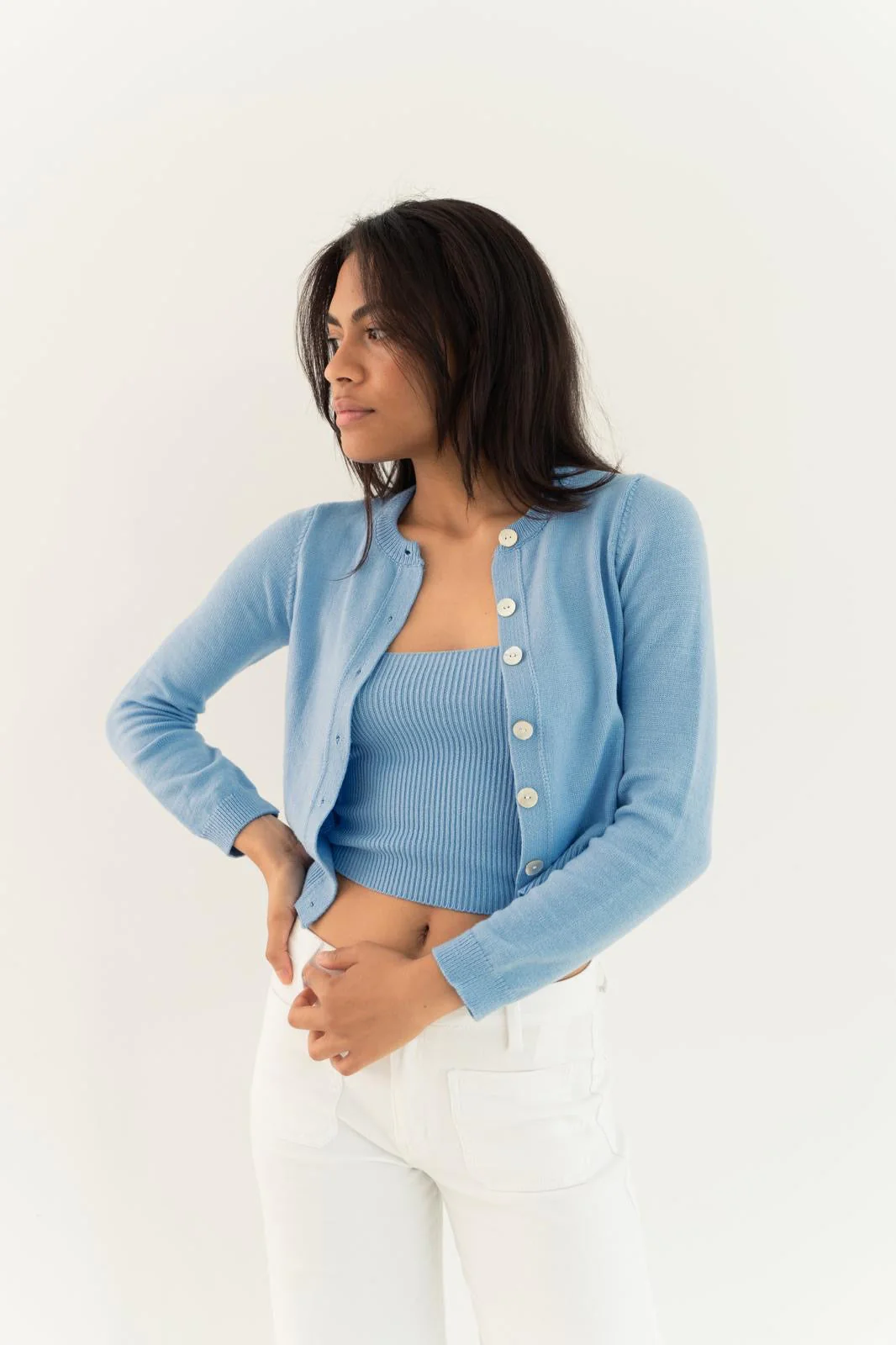 Cardigan Bleu Inés - Image 6