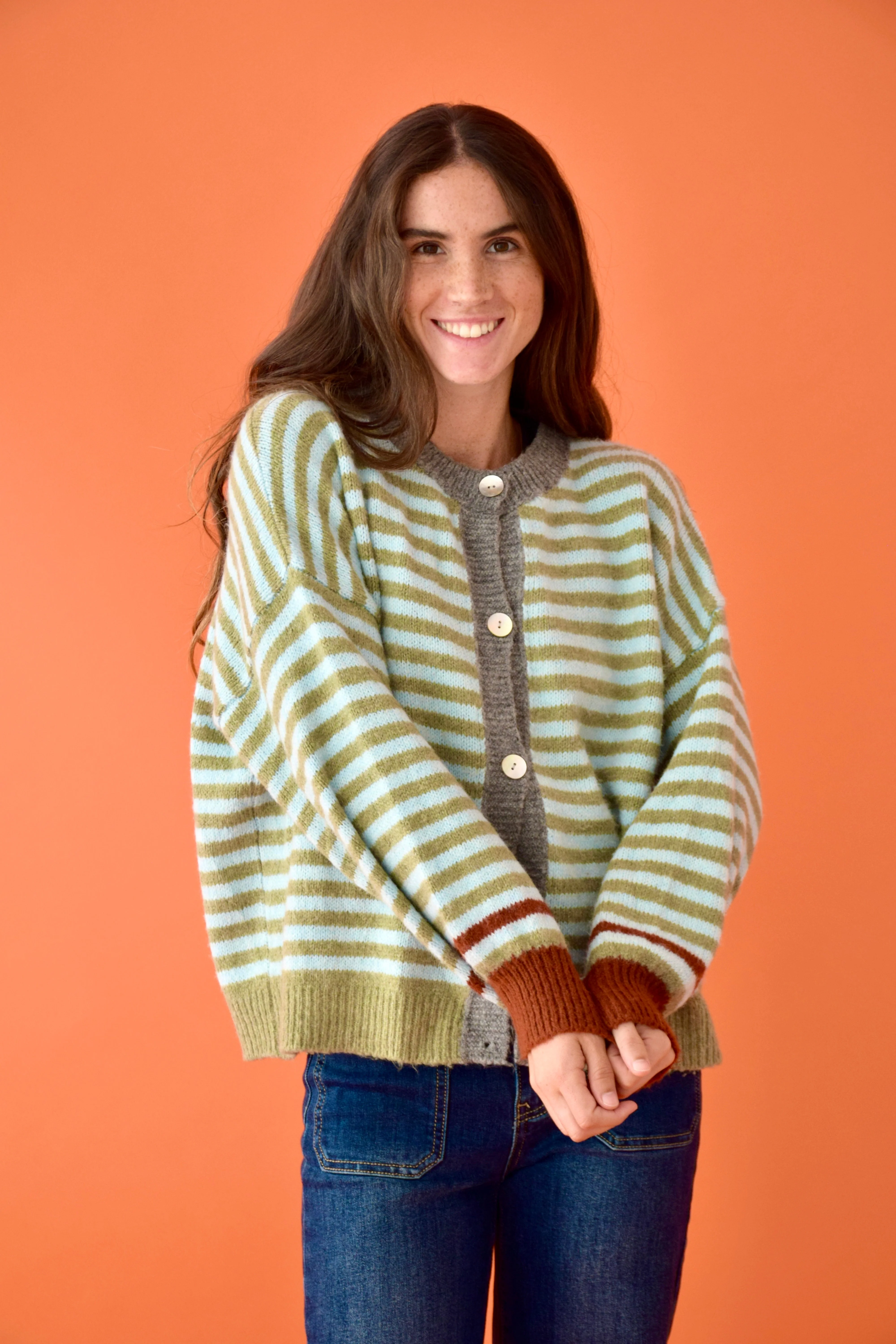 Cardigan Bleu Tessa