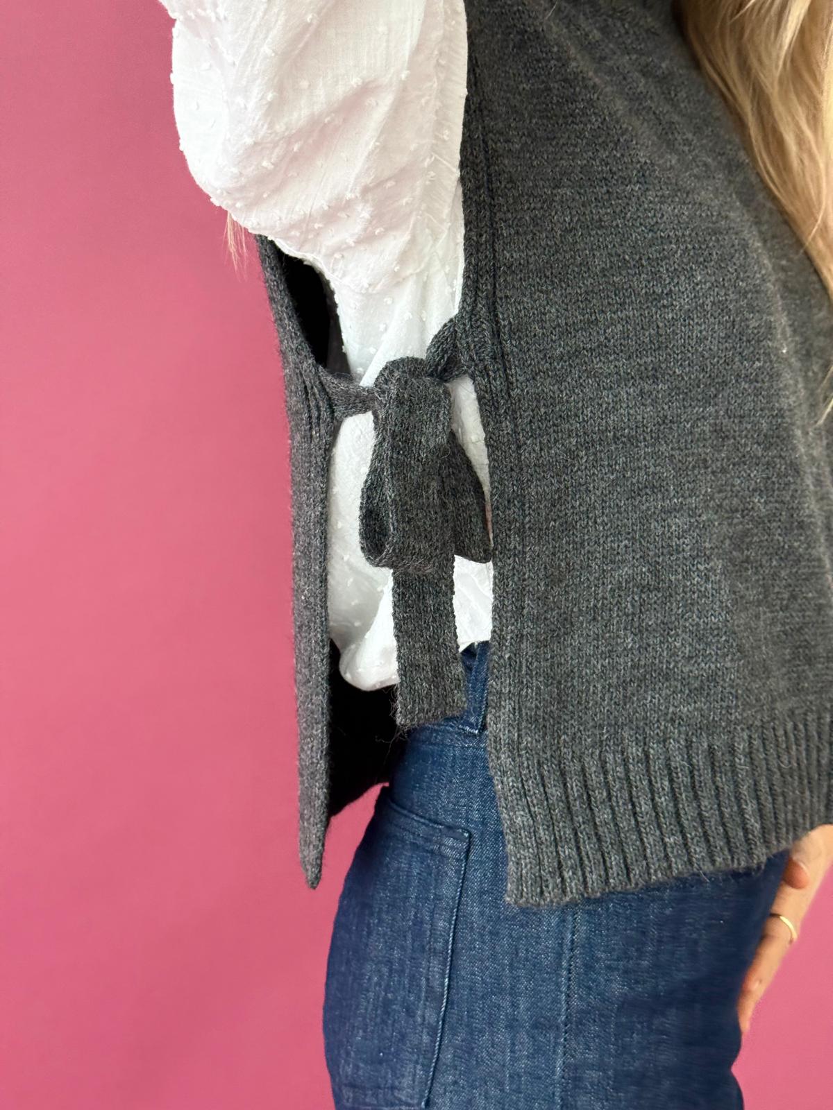 Gilet Julieta Gris - Image 4