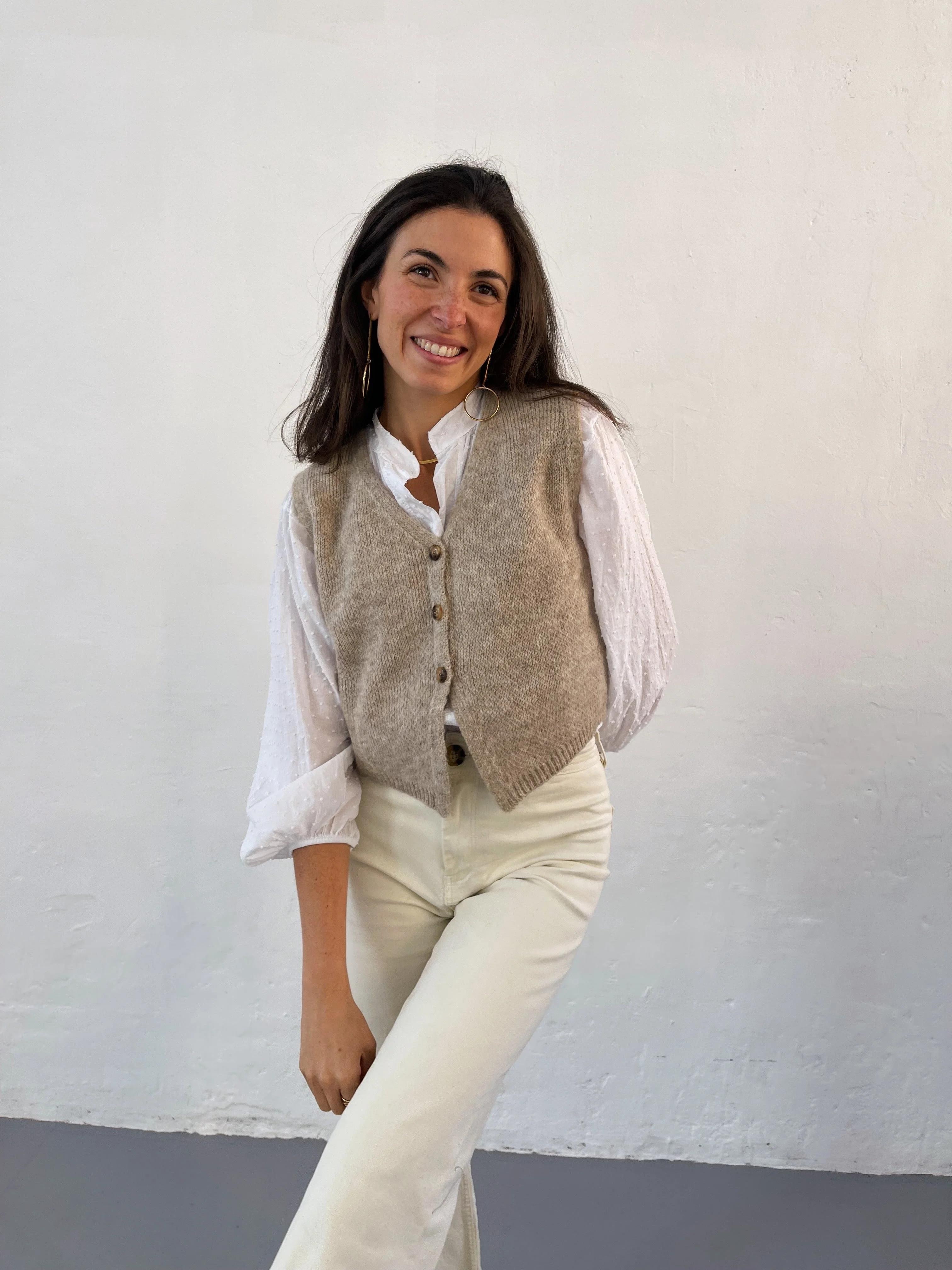 Gilet Rous Beige - Image 2