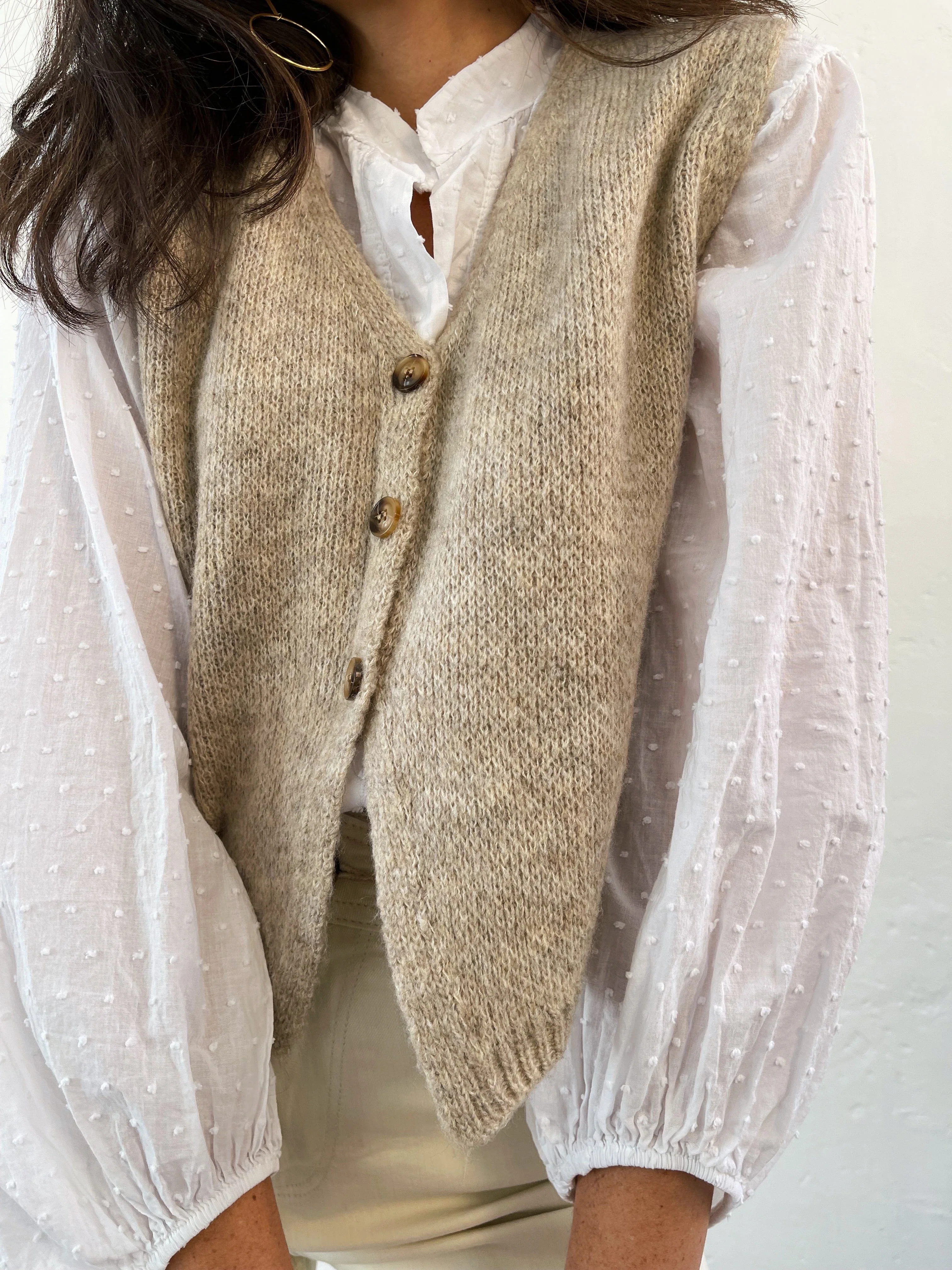 Gilet Rous Beige - Image 3