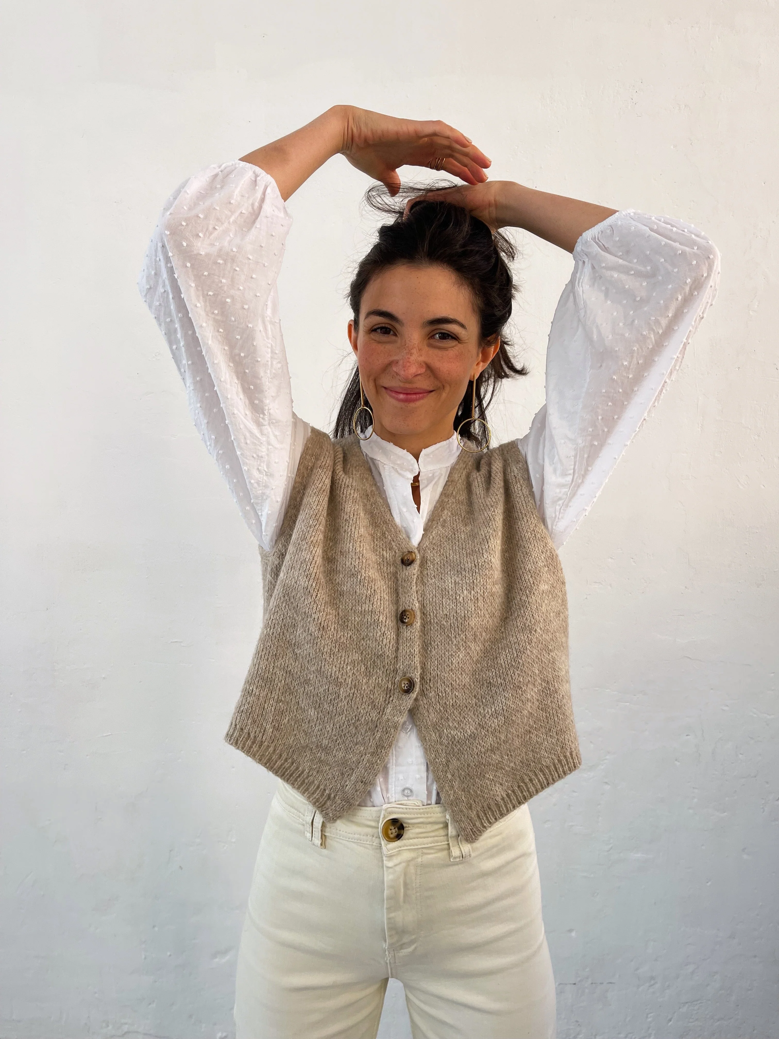 Gilet Rous Beige - Image 6