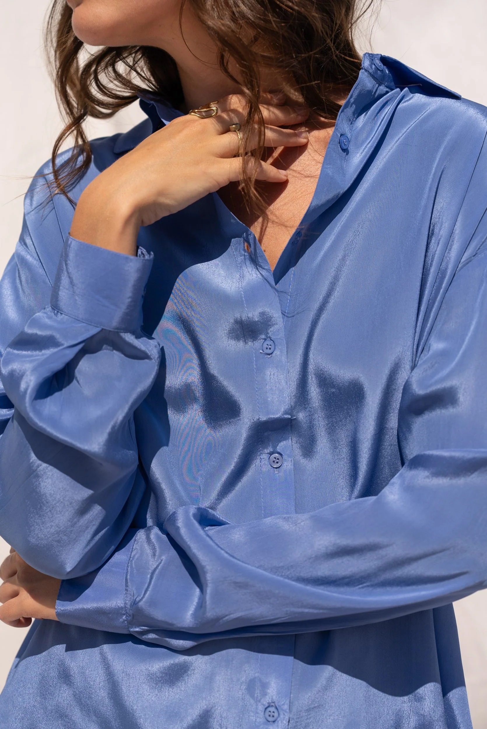 Chemise Iarou - Azur - Image 2