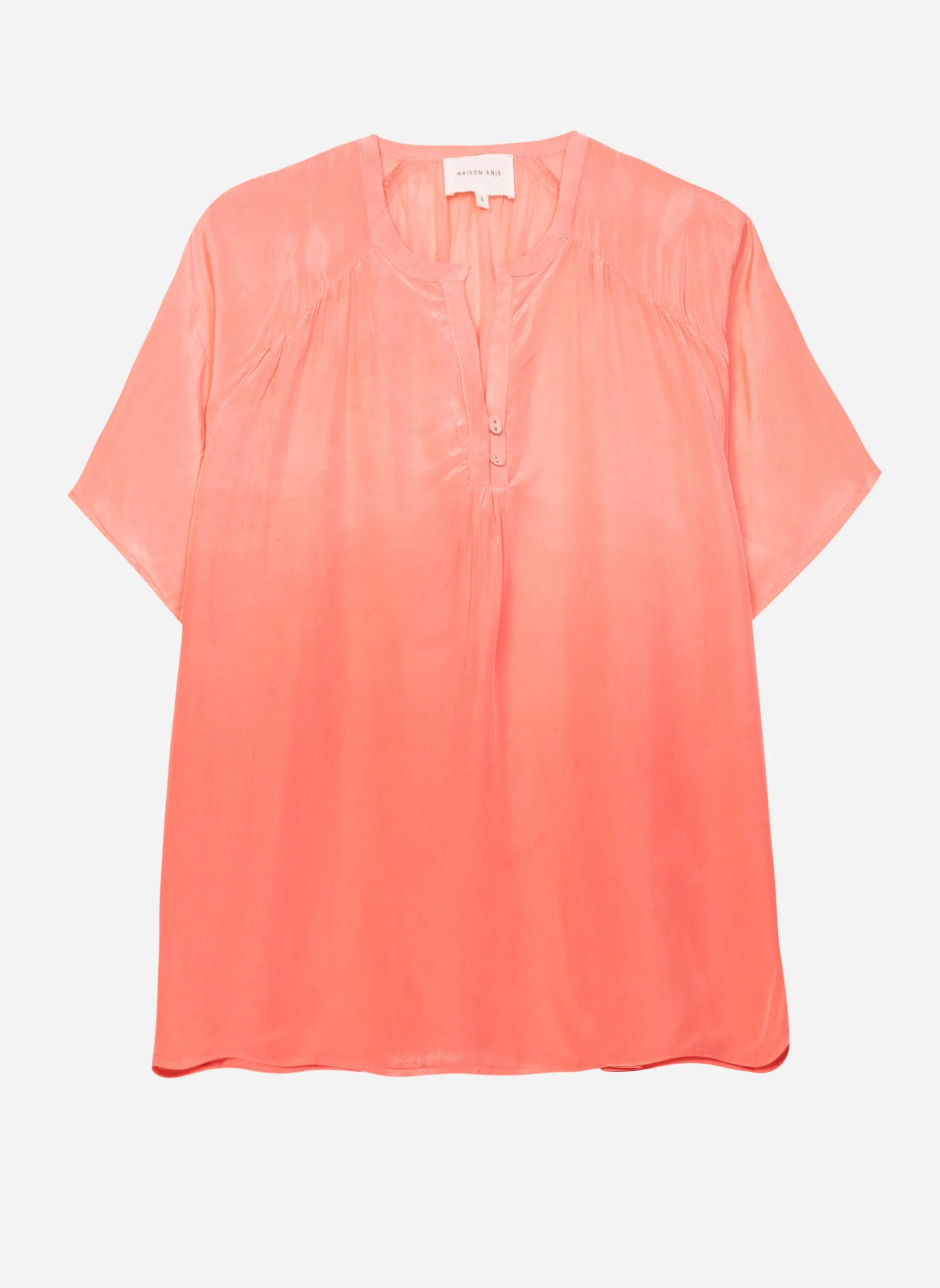 Chemise Ivanko - Pamplemousse - Image 3