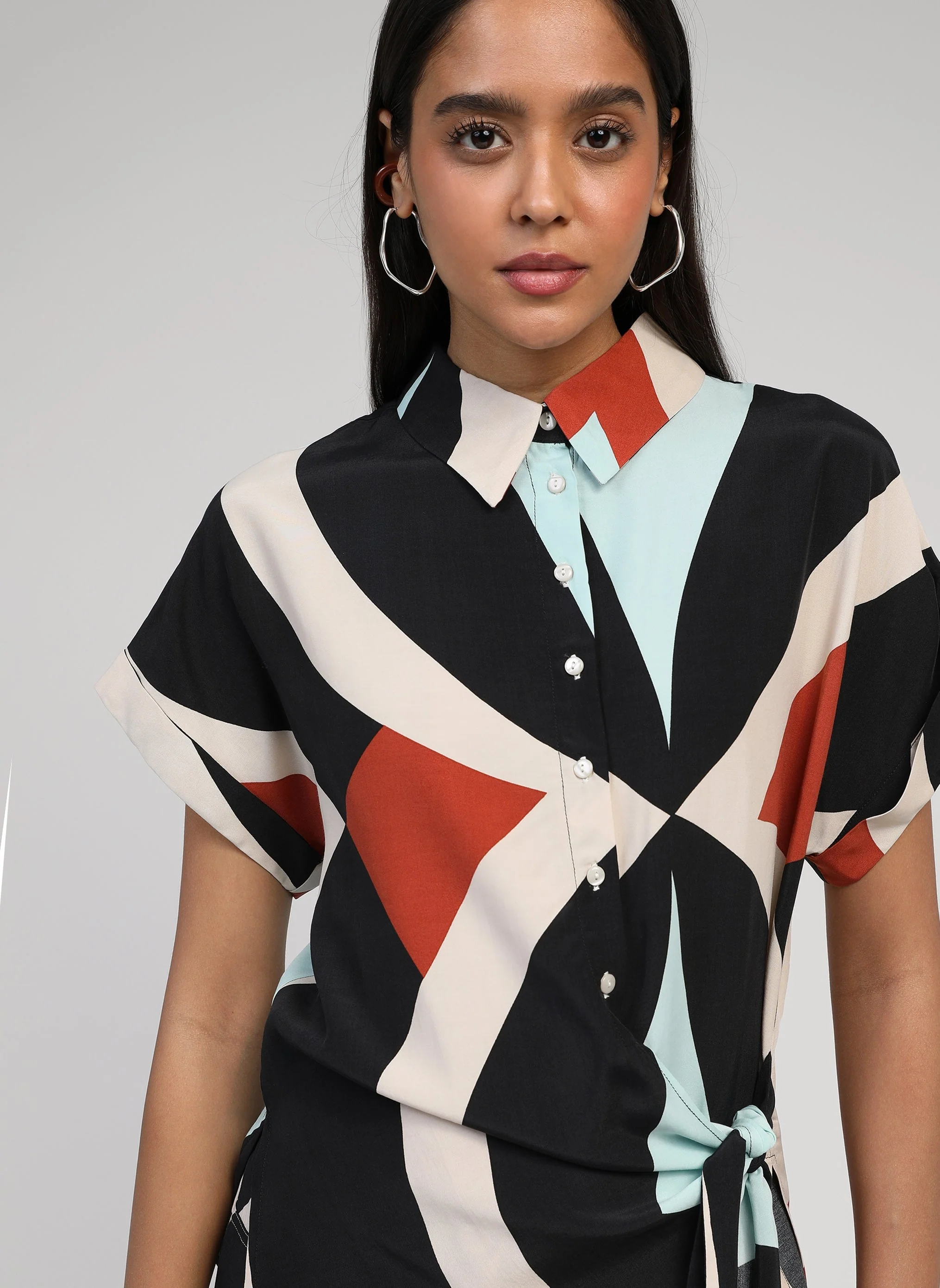 Chemise Kayna Mogali Noir - Image 2