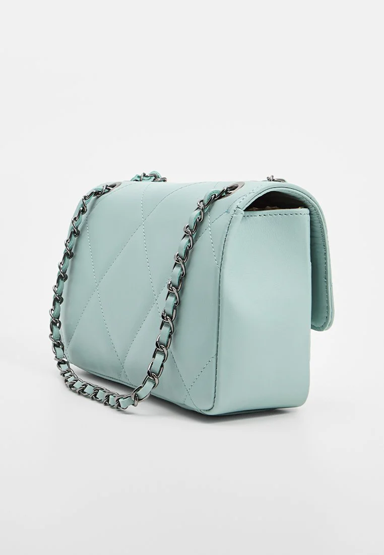 Sac A Bandouliere Lena - Bleu Ciel - Image 10
