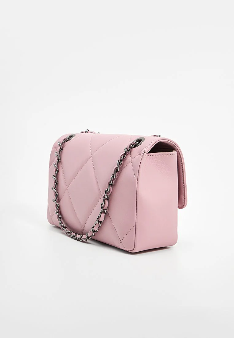Sac A Bandouliere Lena - Rose - Image 15