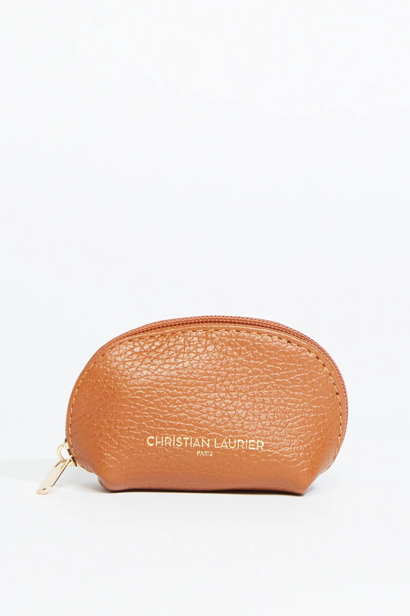 Porte-Monnaie Nika Croco - Camel - Image 3