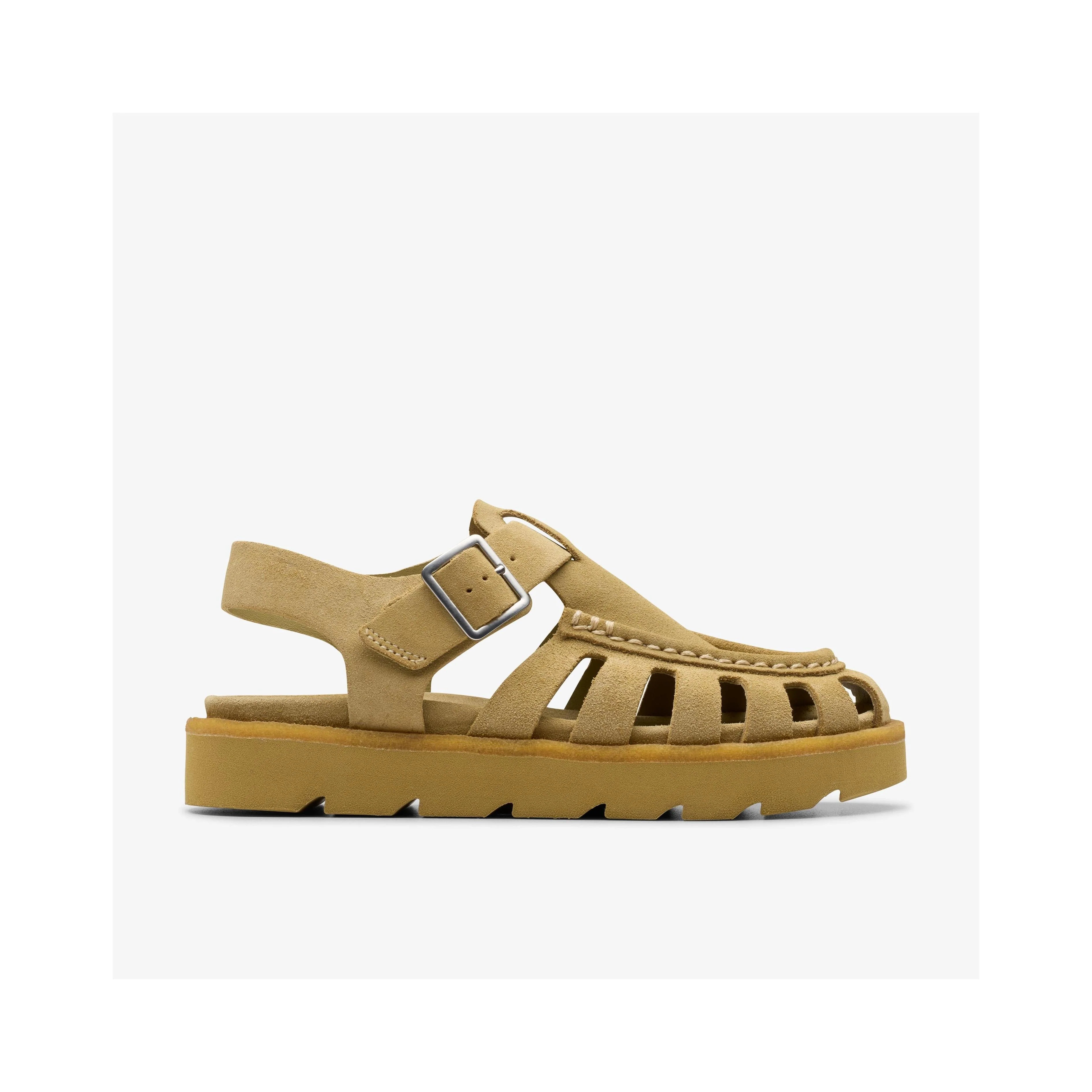 Meare Buckle Drk Maple - Suède