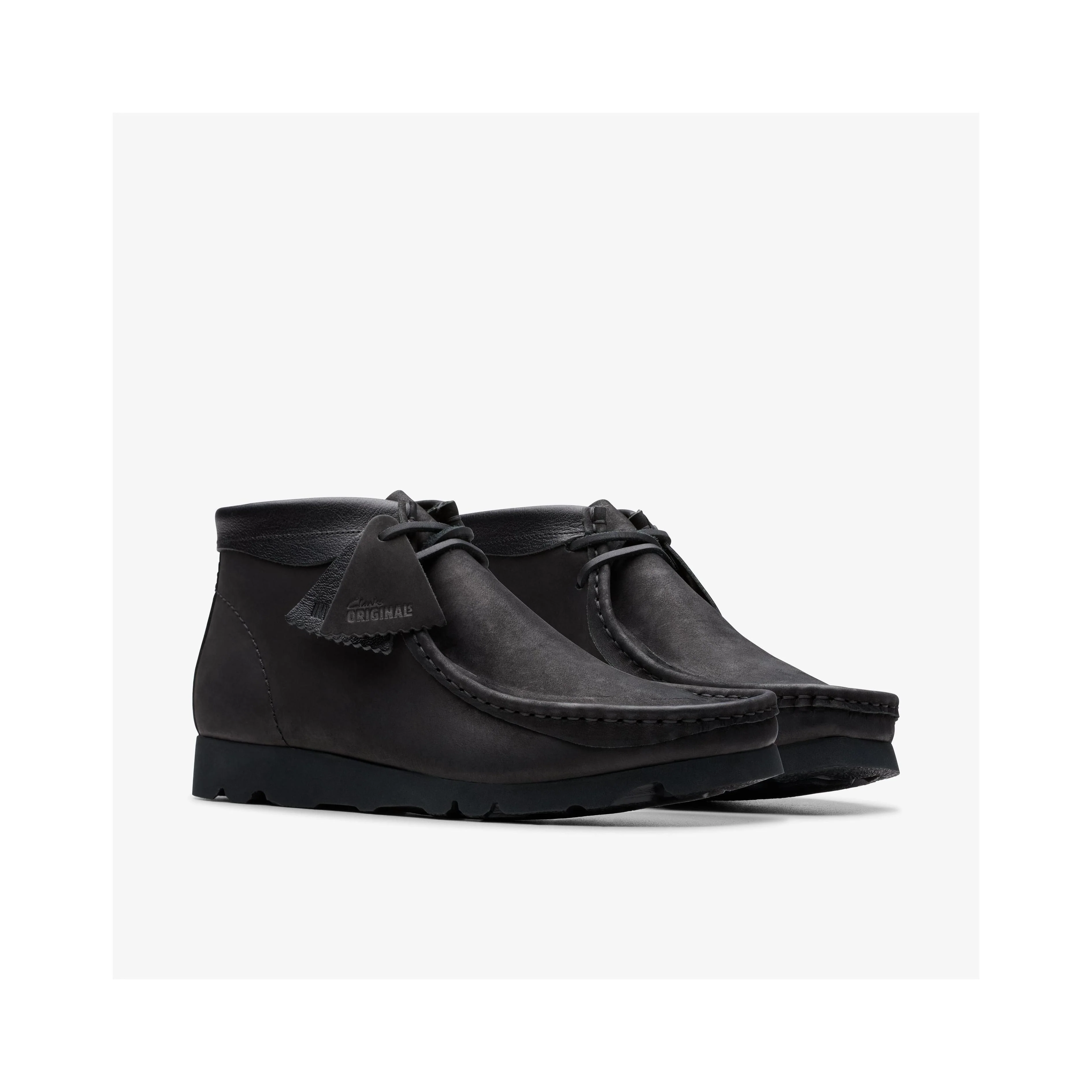 Wallabee Boot Black - Nubuck - Image 4