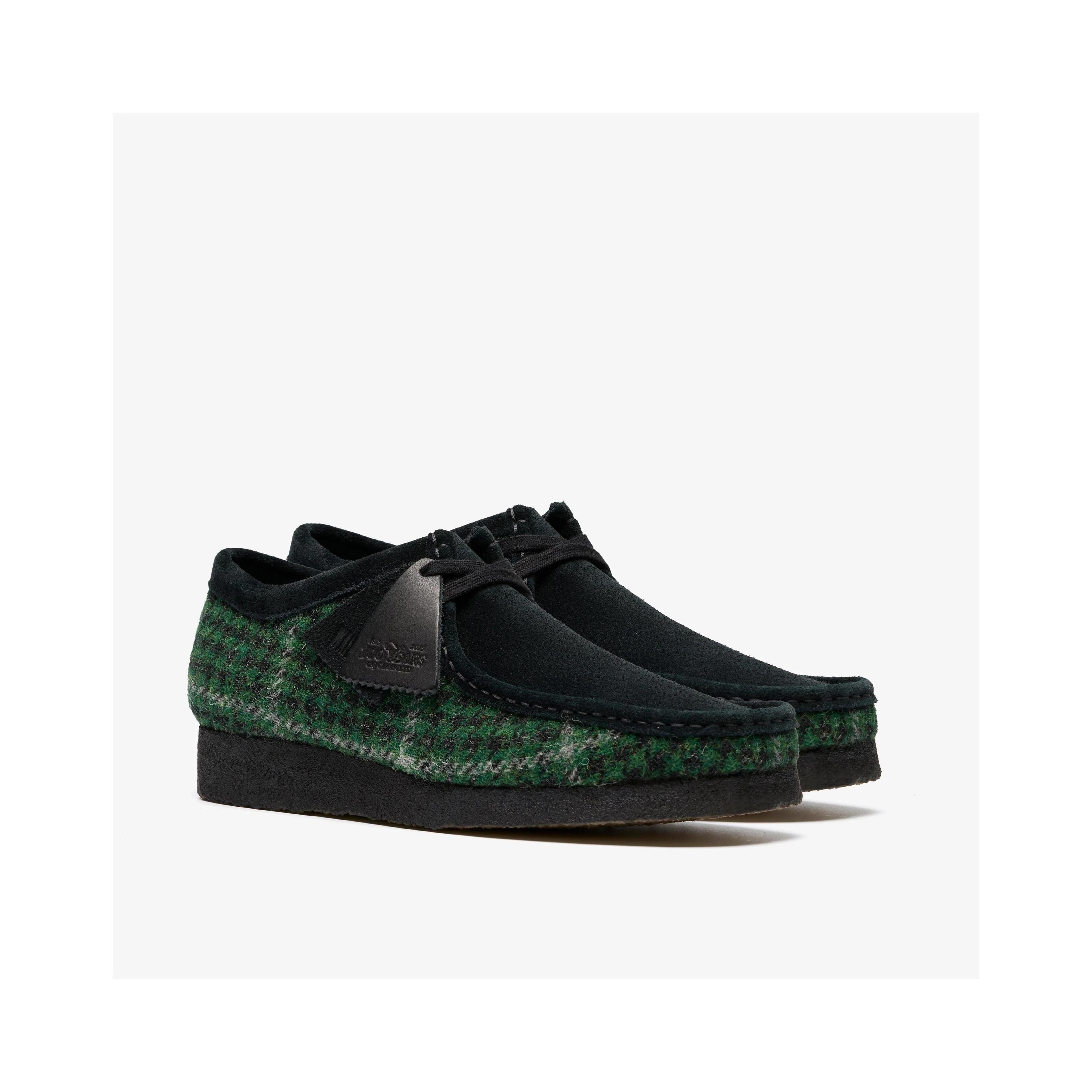 Wallabee Green Tweed - Tissu - Image 4